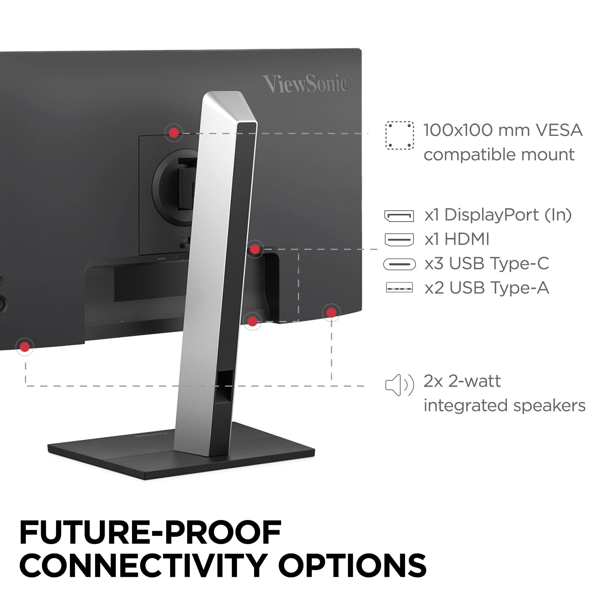 Màn hình ViewSonic VG2452 - 24 inch - FHD - IPS - 100HZ - New