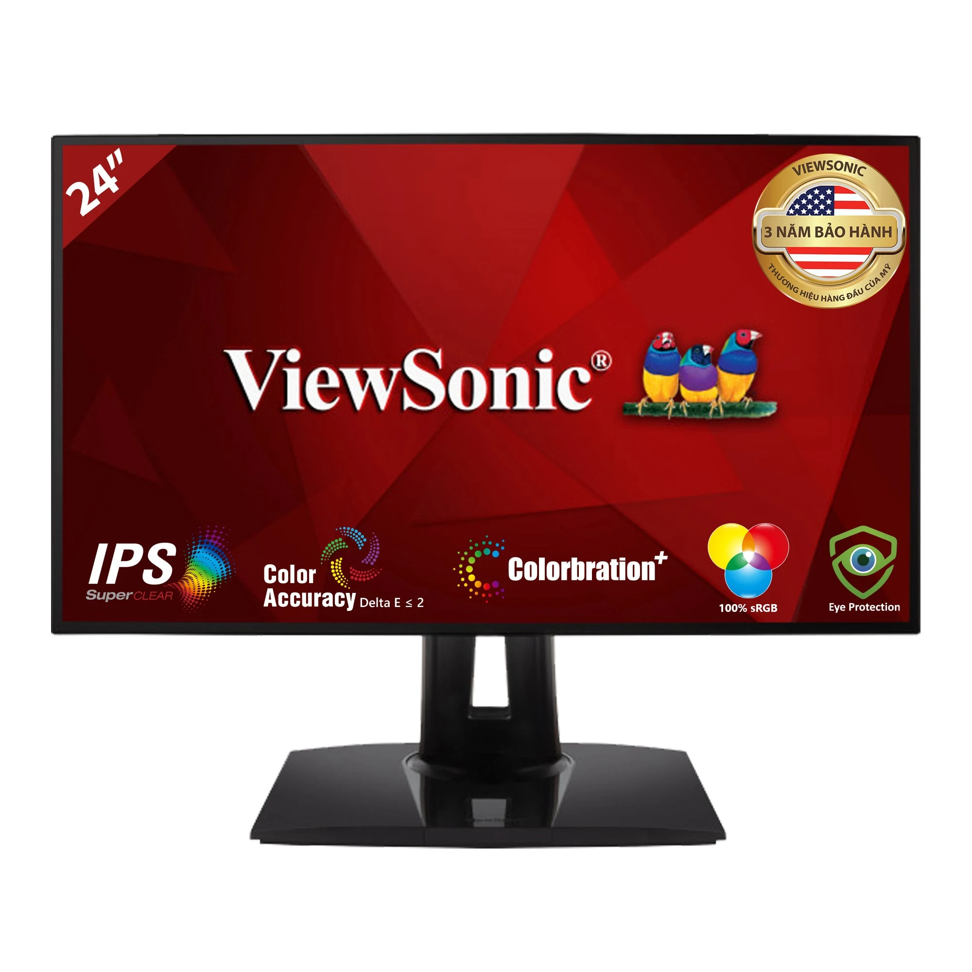 Màn hình ViewSonic VP2458 - 24 inch - FHD - IPS - 60HZ - New