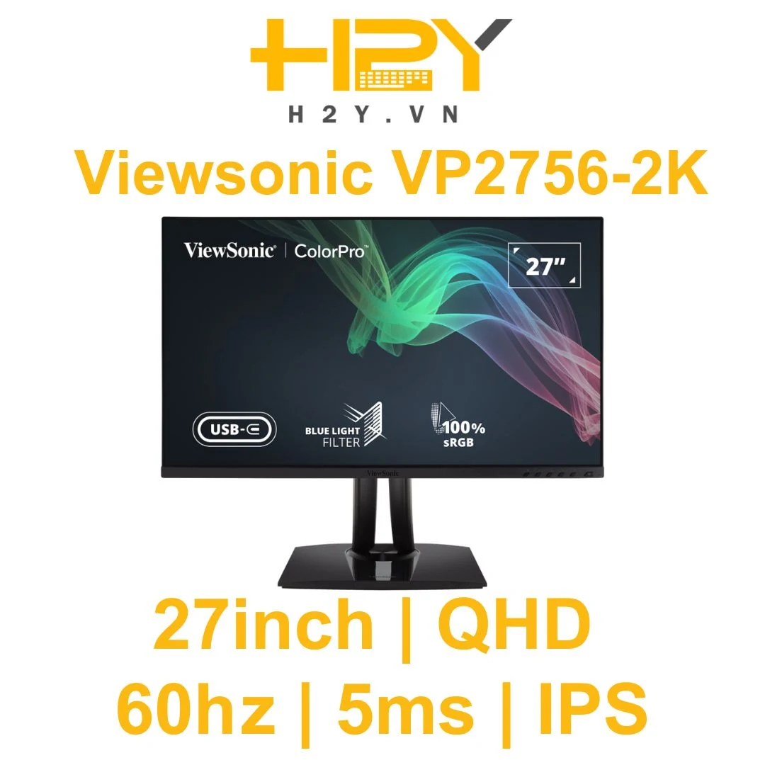Màn hình ViewSonic VP2756-2K - 27 inch - QHD - IPS - 60HZ - New