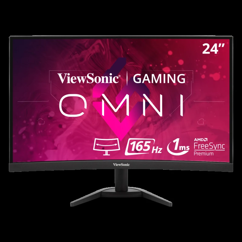 Màn hình ViewSonic VX2468-PC-MHD - 24 inch - FHD - VA Cong - 165HZ - New