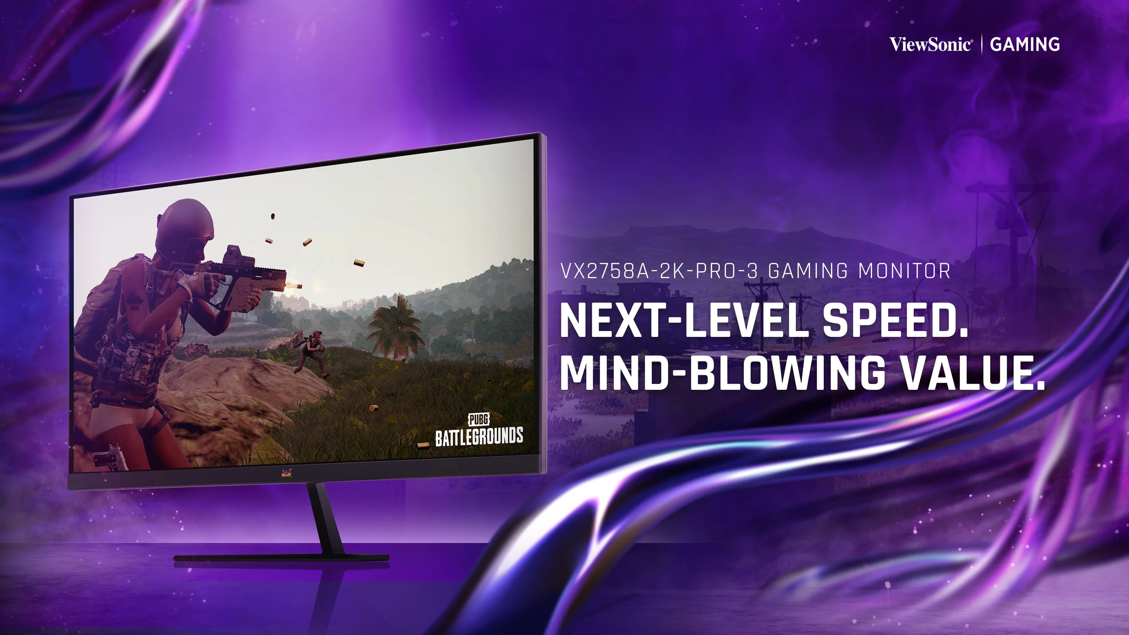 Màn hình ViewSonic VX2758A-2K-PRO-3 - 27 inch - QHD - IPS - 240HZ - New