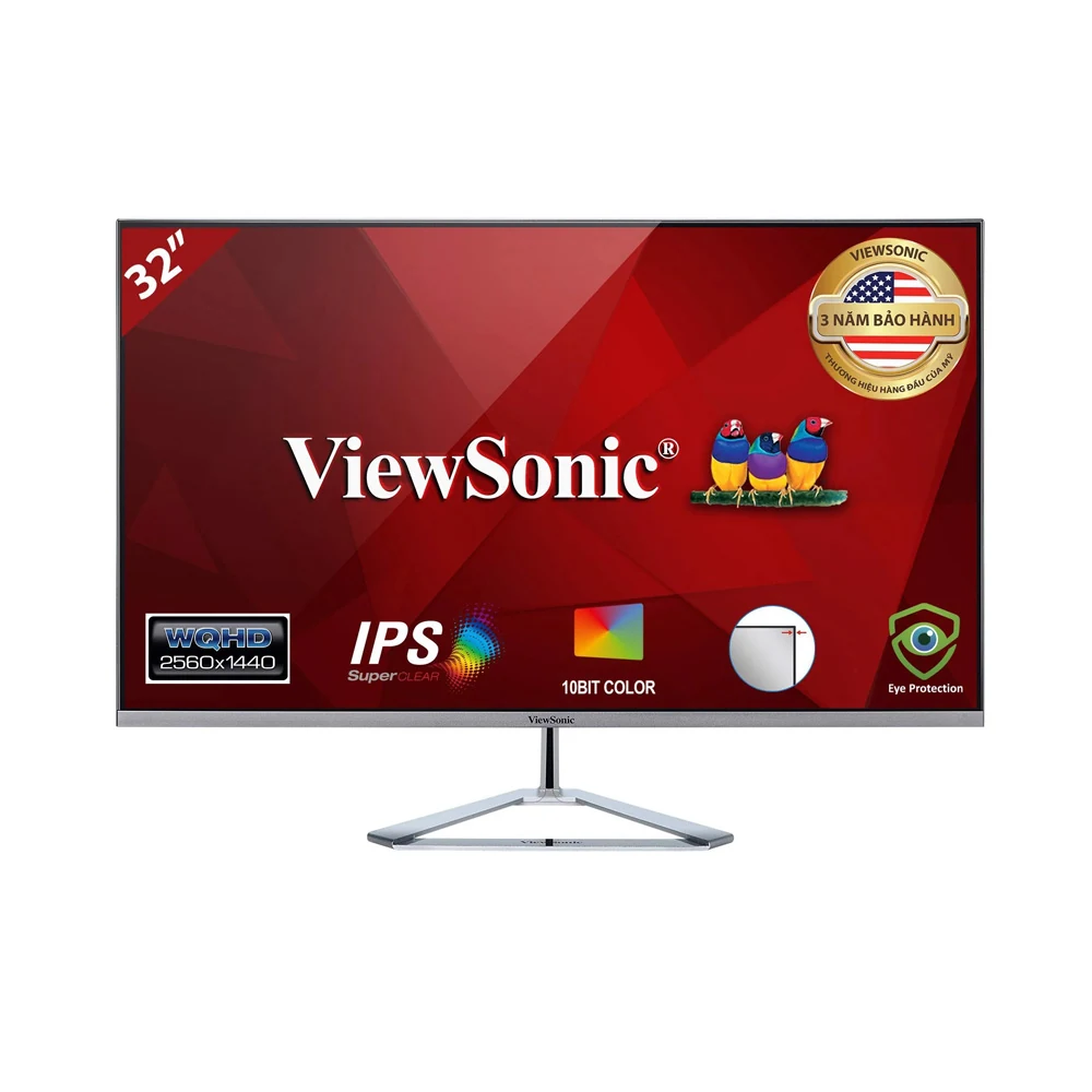 Màn hình ViewSonic VX3276-MHD - 32 inch - FHD - IPS - 60HZ - New