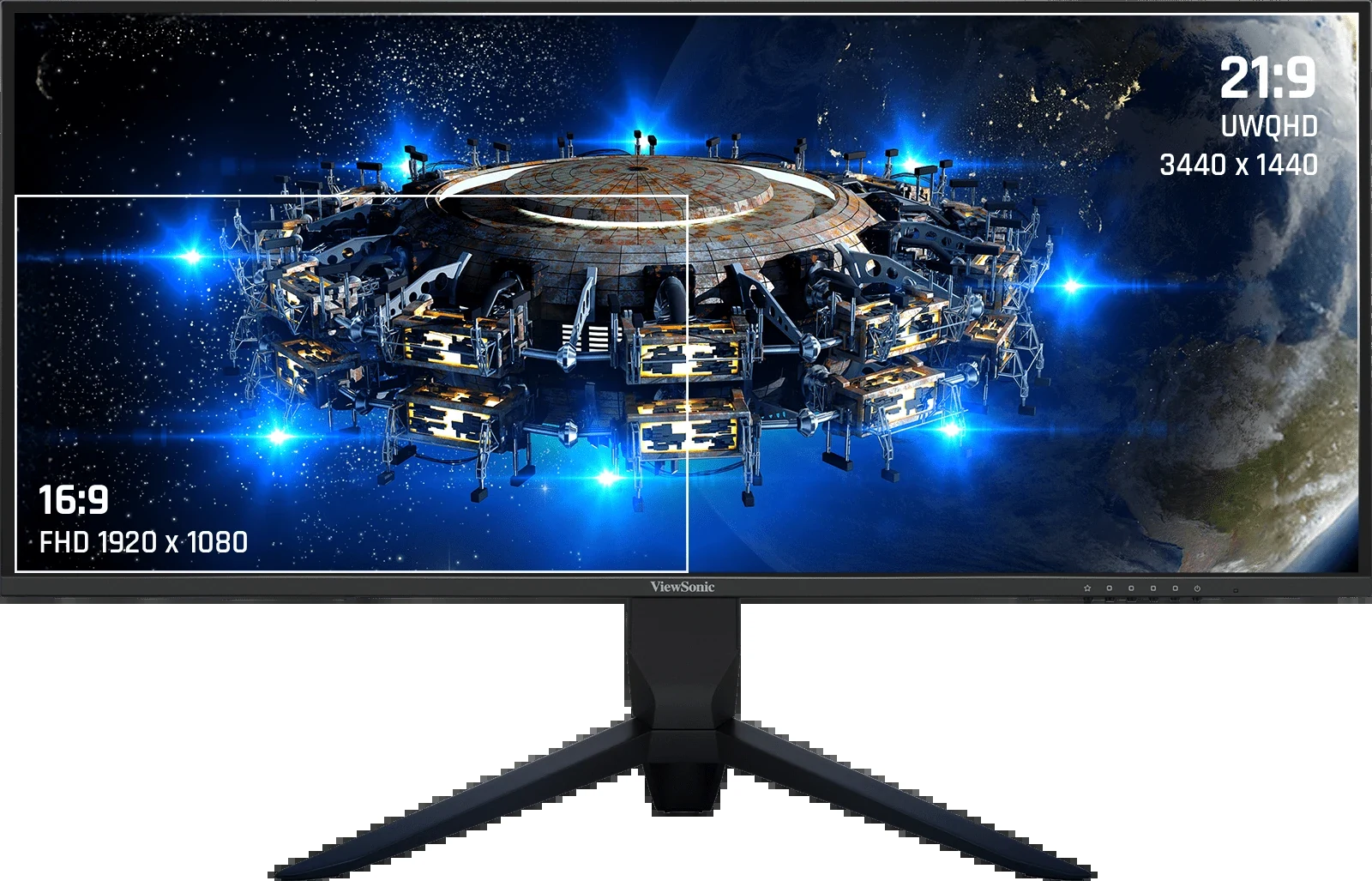 Màn hình ViewSonic VX3480-2K-PRO - 34 inch - WQHD - IPS - 165HZ - New