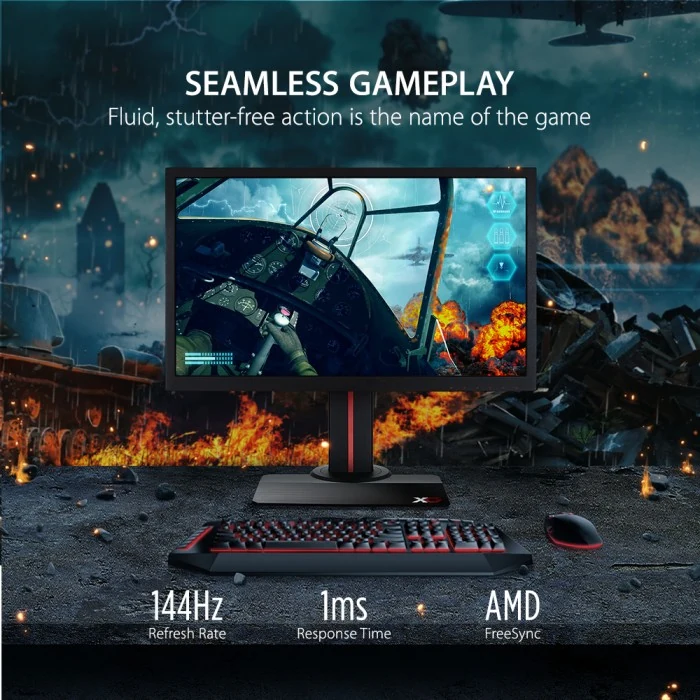 Màn hình ViewSonic XG2402 - 24 inch - FHD - TN - 144HZ - New