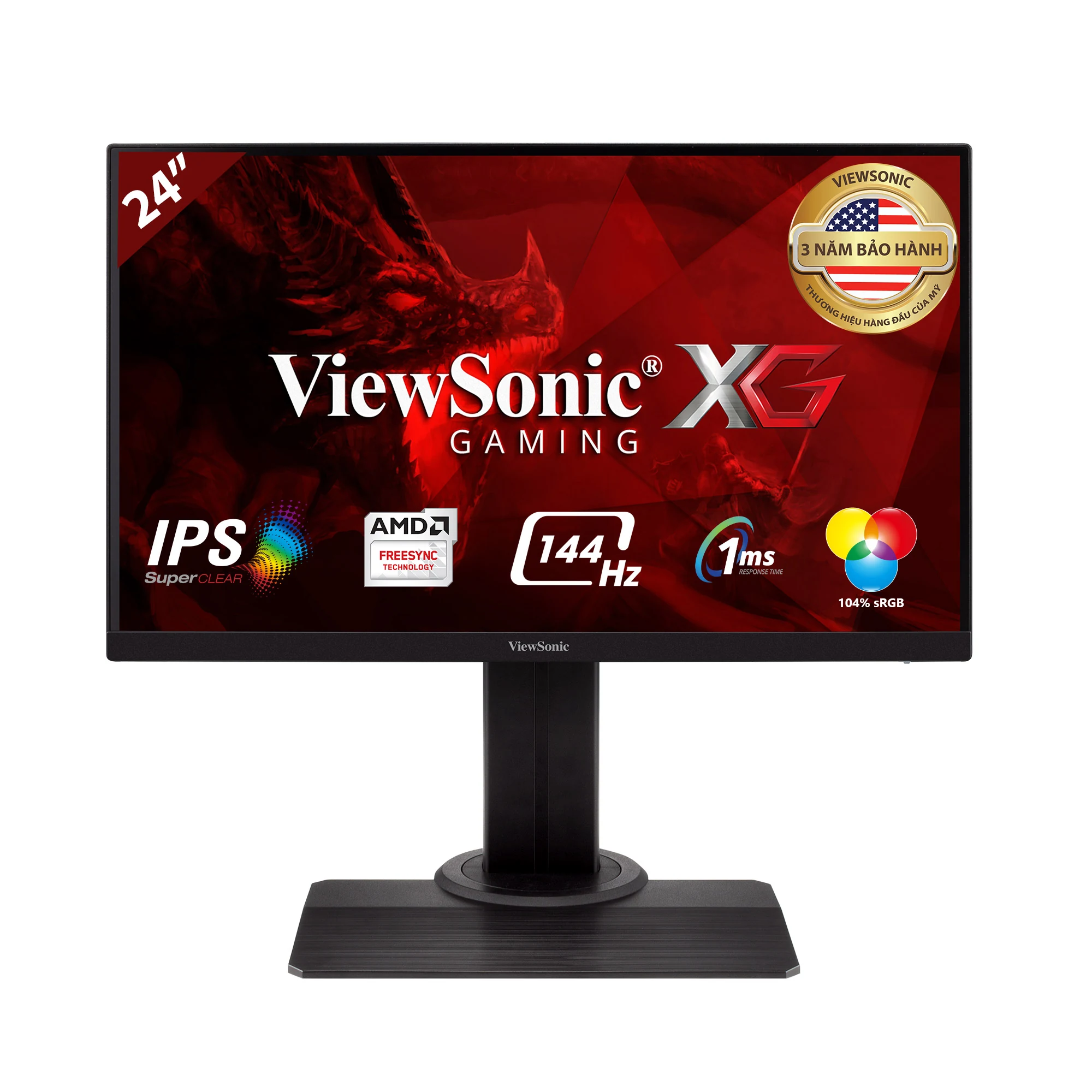 Màn hình ViewSonic XG2405 - 24 inch - FHD - IPS - 144HZ - New