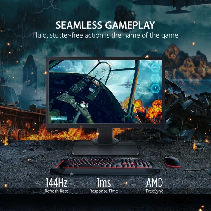 Màn hình ViewSonic XG240R - 24 inch - FHD - TN - 144HZ - New