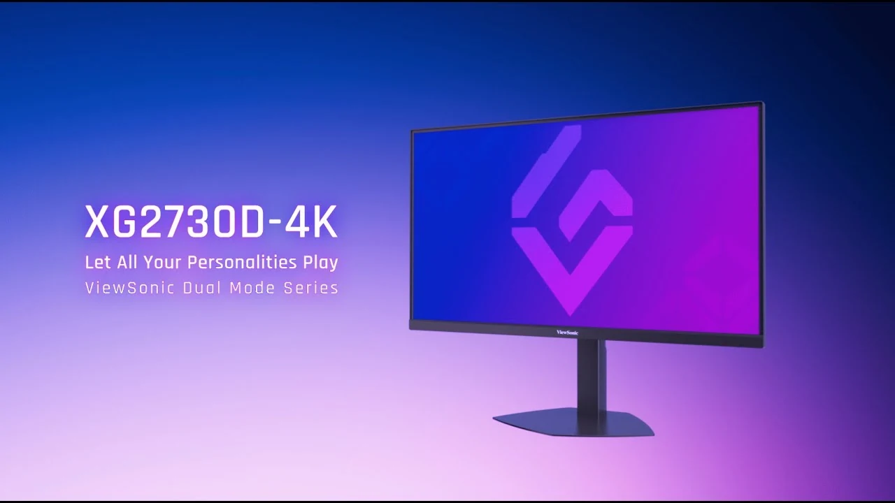 Màn hình ViewSonic XG2730D-4K - 27 inch - 4K UHD / FHD Dual Mode - IPS - 320HZ - New