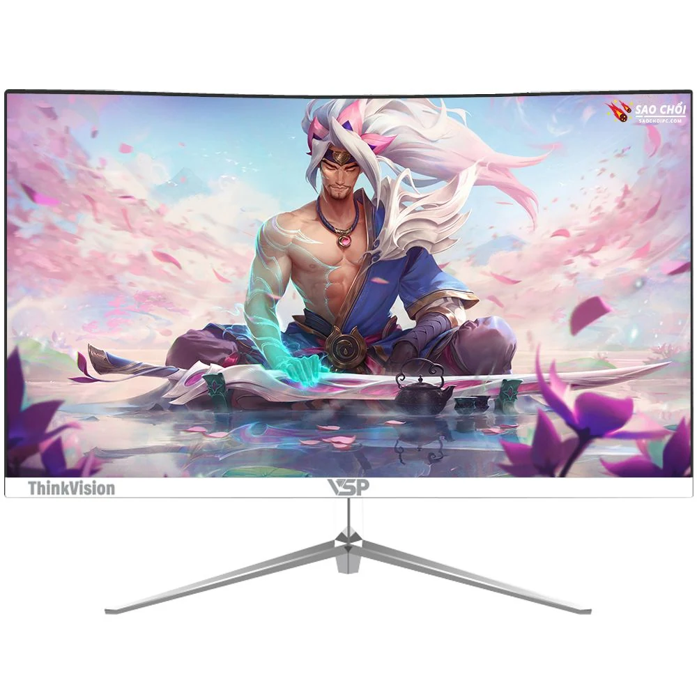 Màn hình VSP CM2410Q White - 23,6 inch - FHD - VA Cong - 75HZ - New