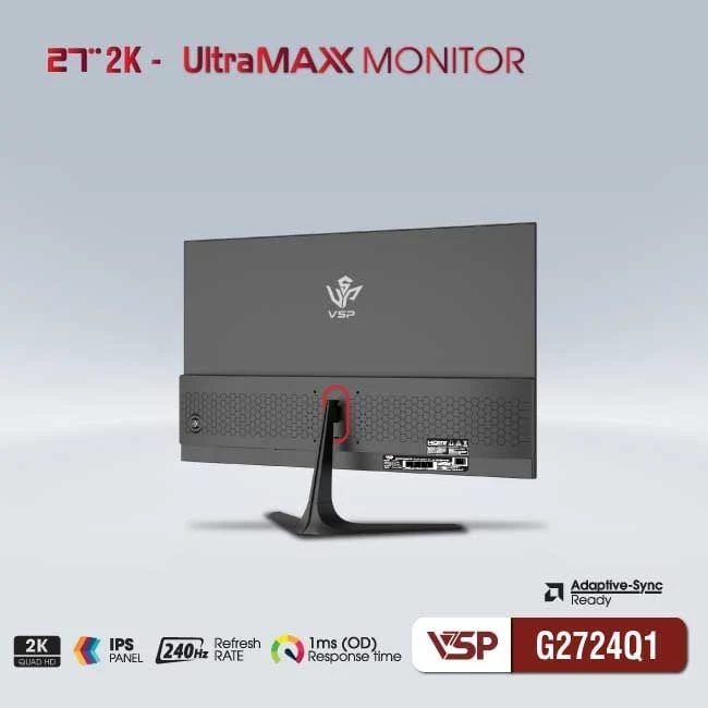 Màn hình VSP G2724Q1 - 27 inch - QHD - IPS - 240HZ - New