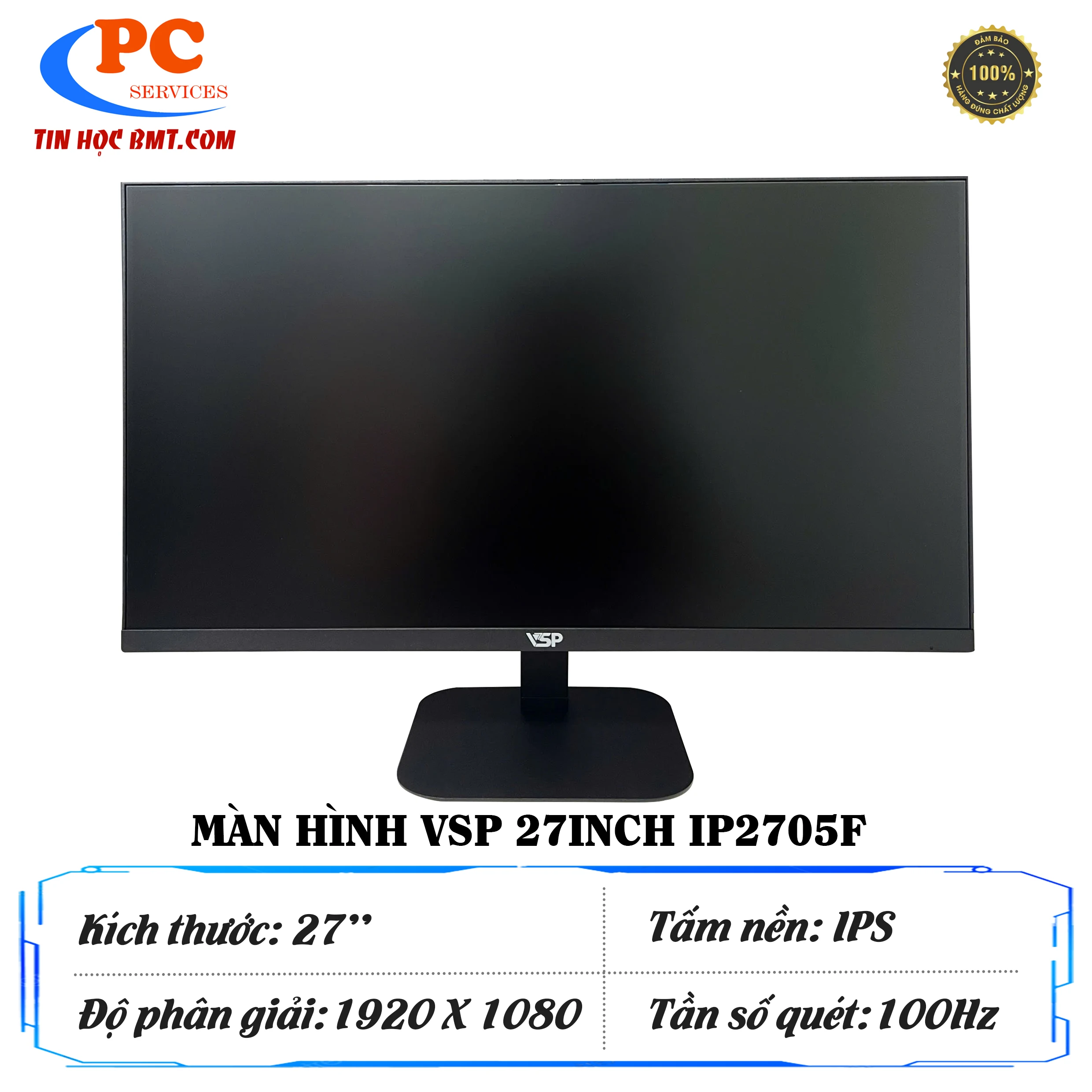 Màn hình VSP IP2705F - 27 inch - FHD - ADS IPS - 100HZ - New