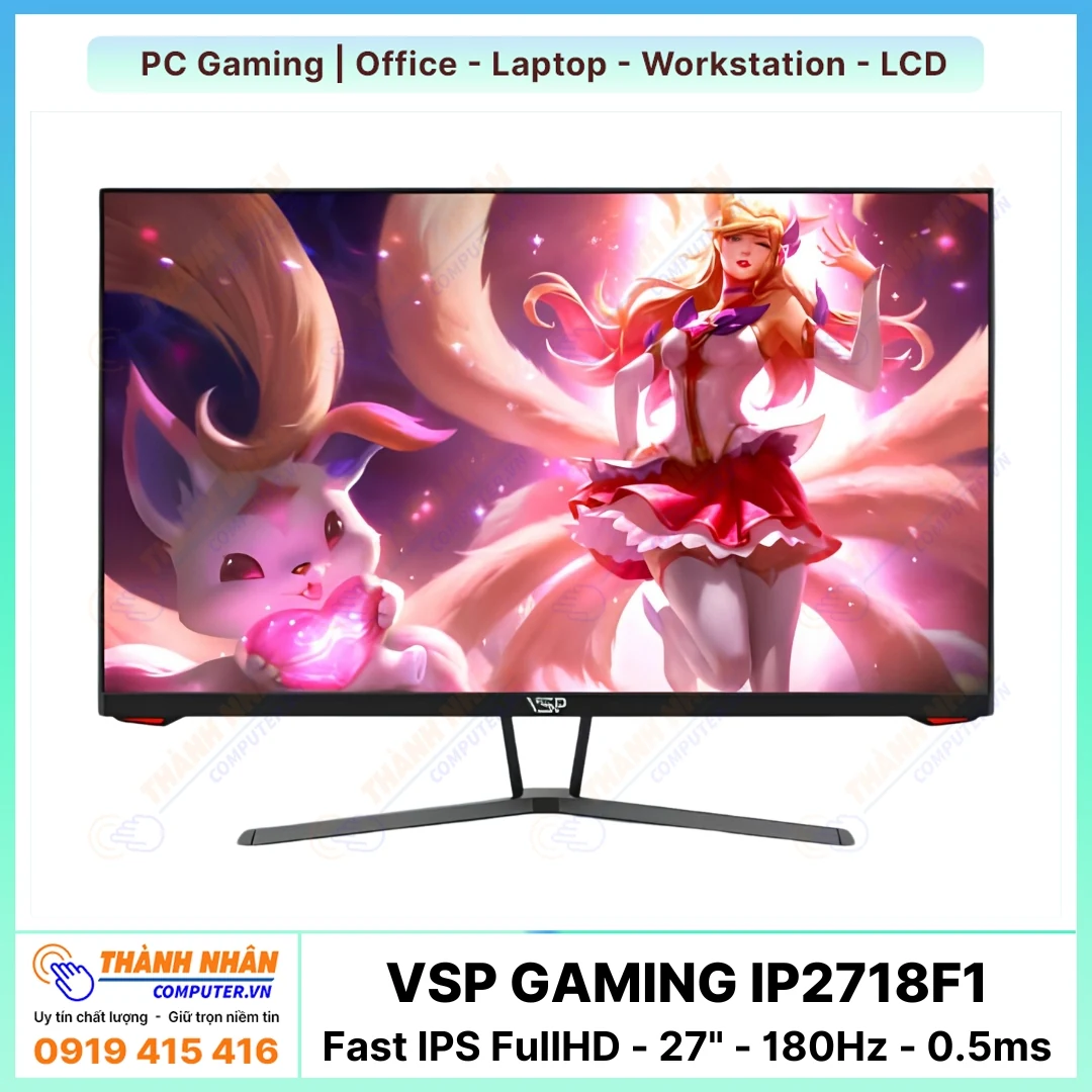 Màn hình VSP IP2718F1 - 27 inch - FHD - Fast IPS - 180HZ - New