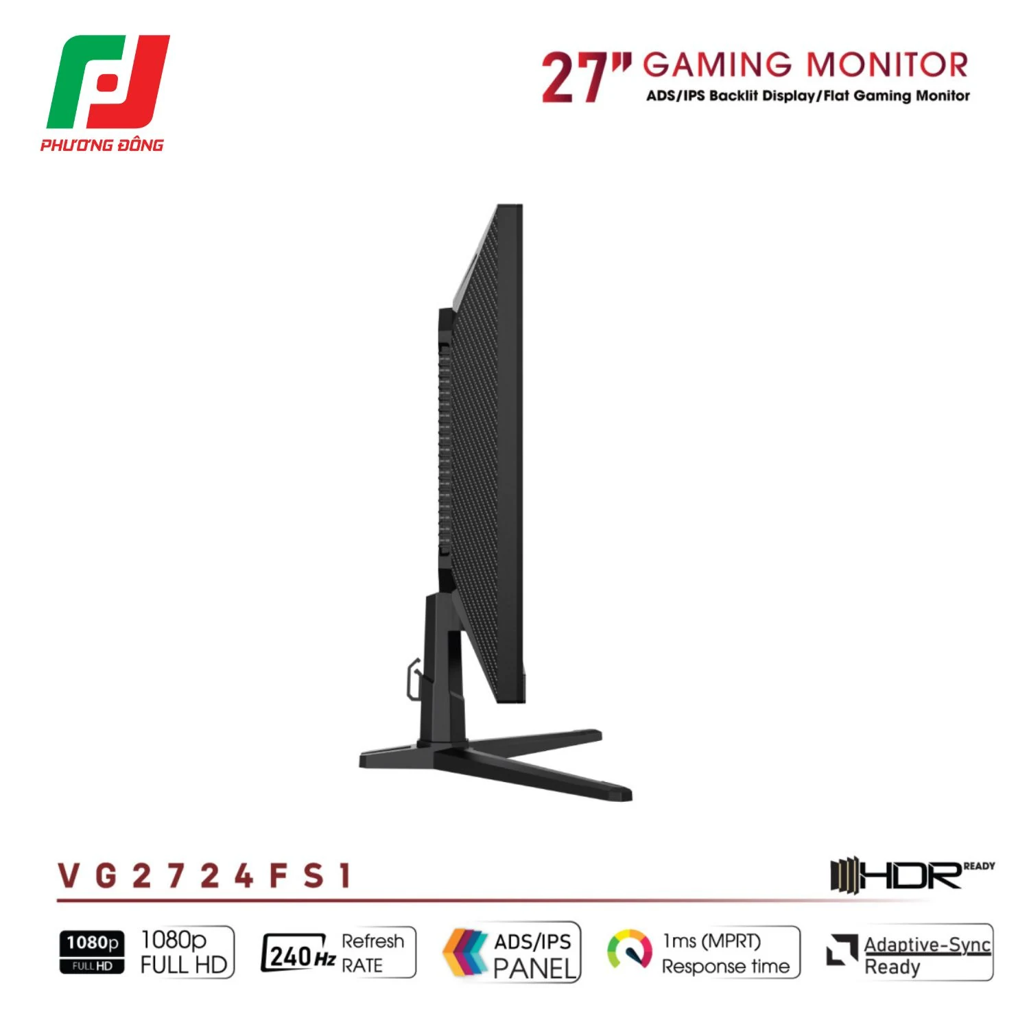 Màn hình VSP VG2724FS1 - 27 inch - FHD - ADS IPS - 240HZ - New