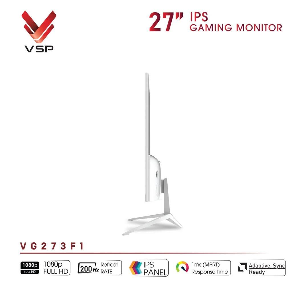 Màn hình VSP VG273F1 Black - 27 inch - FHD - IPS - 200HZ - New