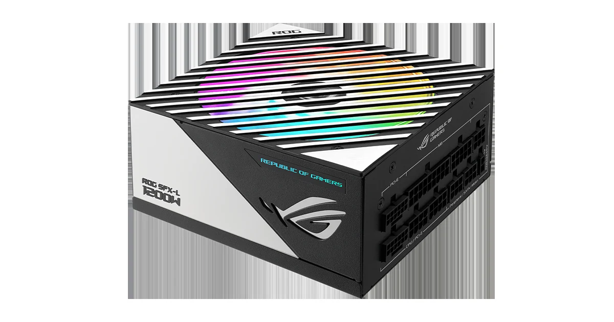 Nguồn PC ASUS ROG Loki 1200W SFX-L Platinum - 80 Plus Platinum - Full Modular - New