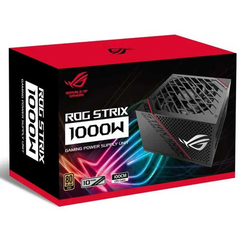 Nguồn PC ASUS ROG Strix 1000W Gold - 80 Plus Gold - Full Modular - New