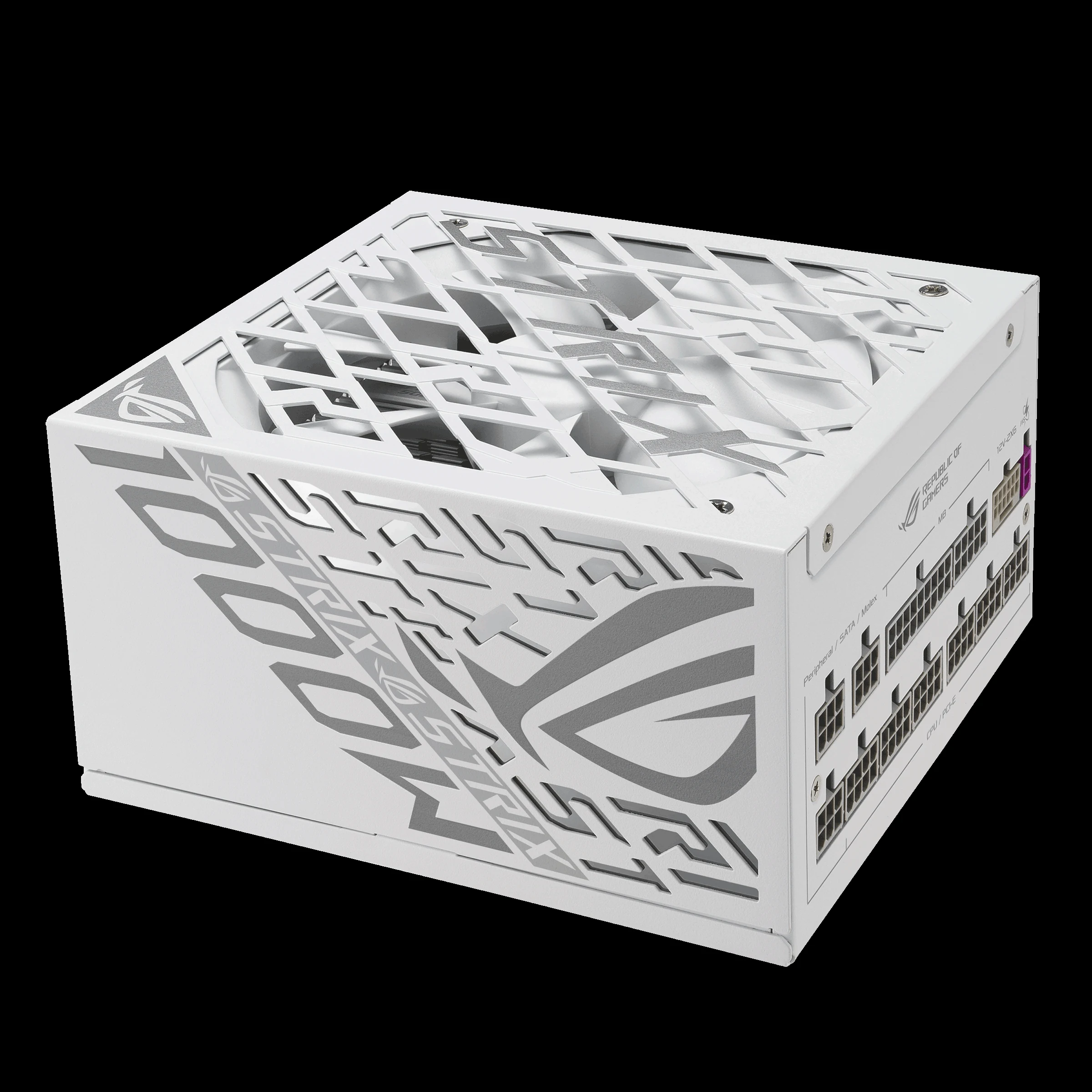 Nguồn PC ASUS ROG Strix 1200W Platinum White Edition - 80 Plus Platinum - Full Modular - New