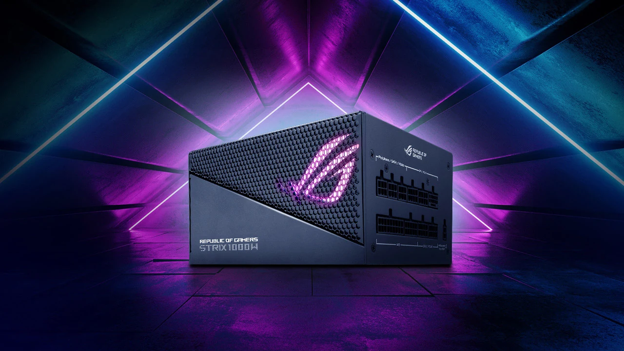 Nguồn PC ASUS ROG Strix 550W Gold - 80 Plus Gold - Full Modular - New
