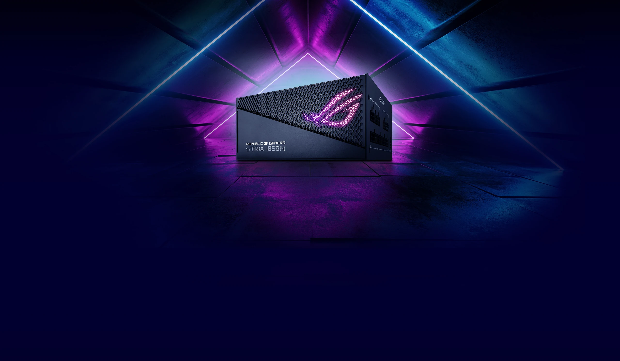 Nguồn PC ASUS ROG Strix 850W Gold - 80 Plus Gold - Full Modular - New