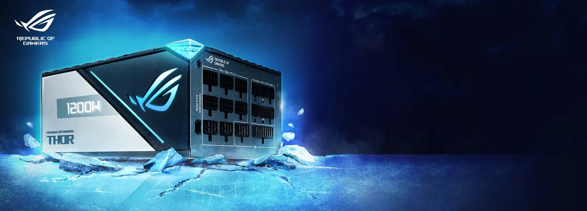 Nguồn PC ASUS ROG Thor 1200W Platinum II - 80 Plus Platinum - Full Modular - New