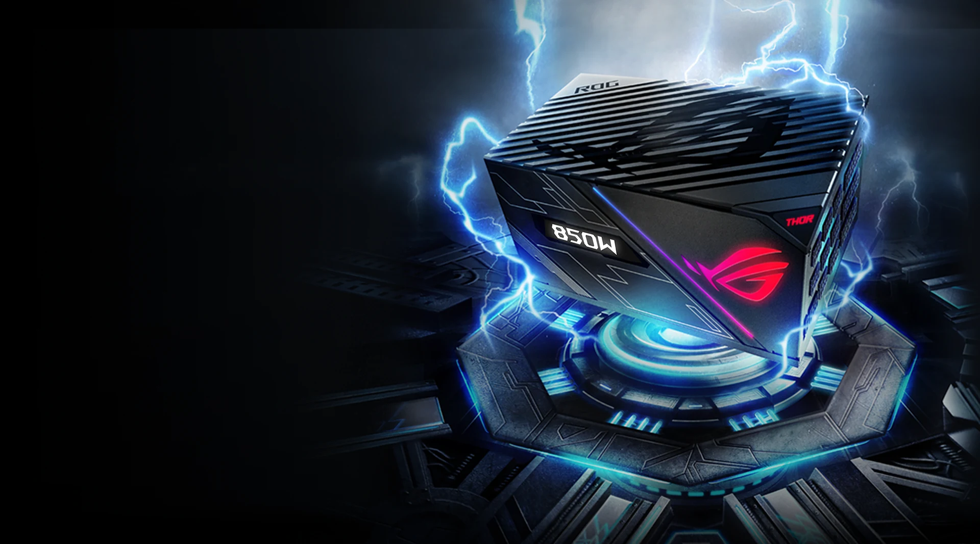 Nguồn PC ASUS ROG Thor 850W Platinum - 80 Plus Platinum - Full Modular - New