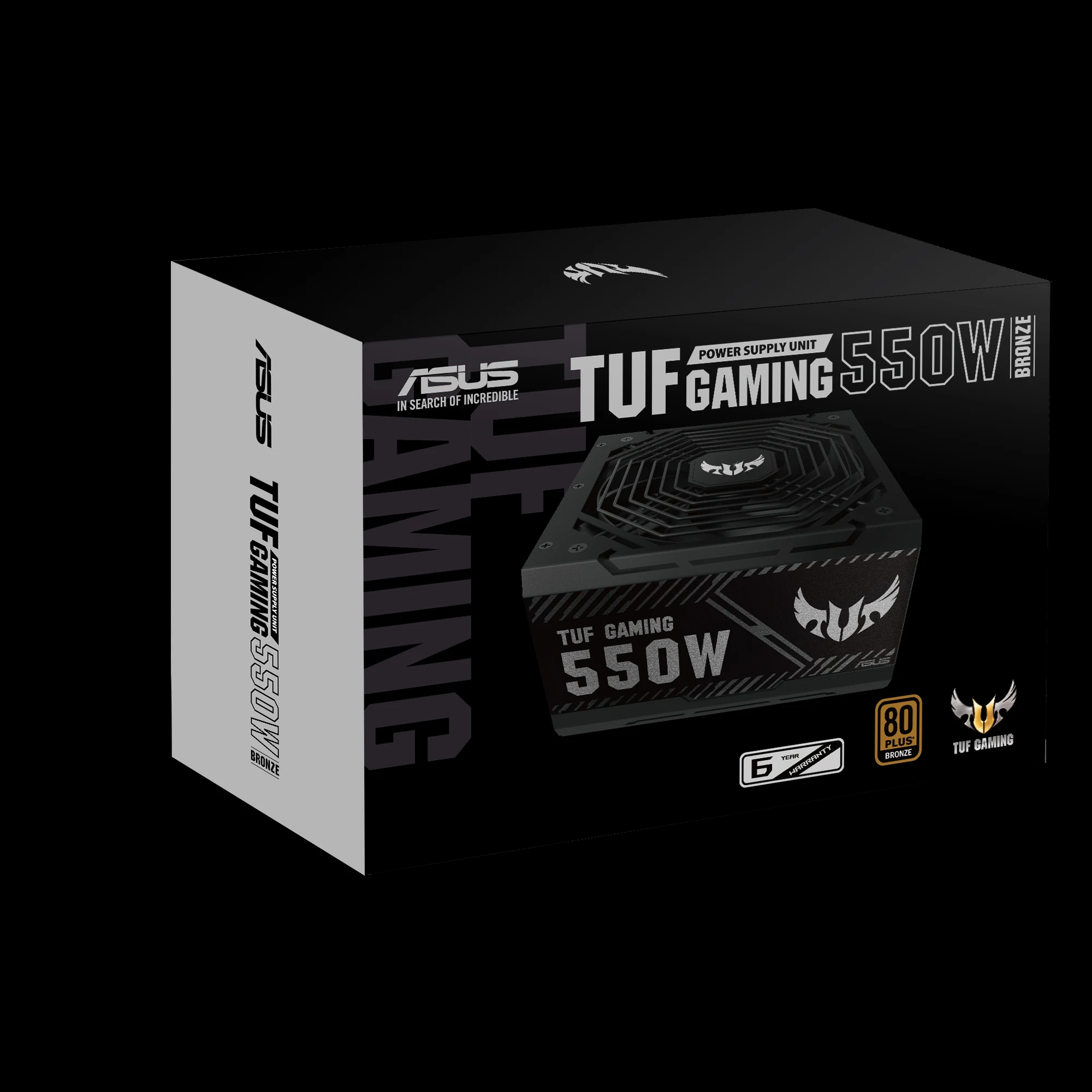 Nguồn PC ASUS TUF Gaming 550B - 80 Plus Bronze - Non Modular - New