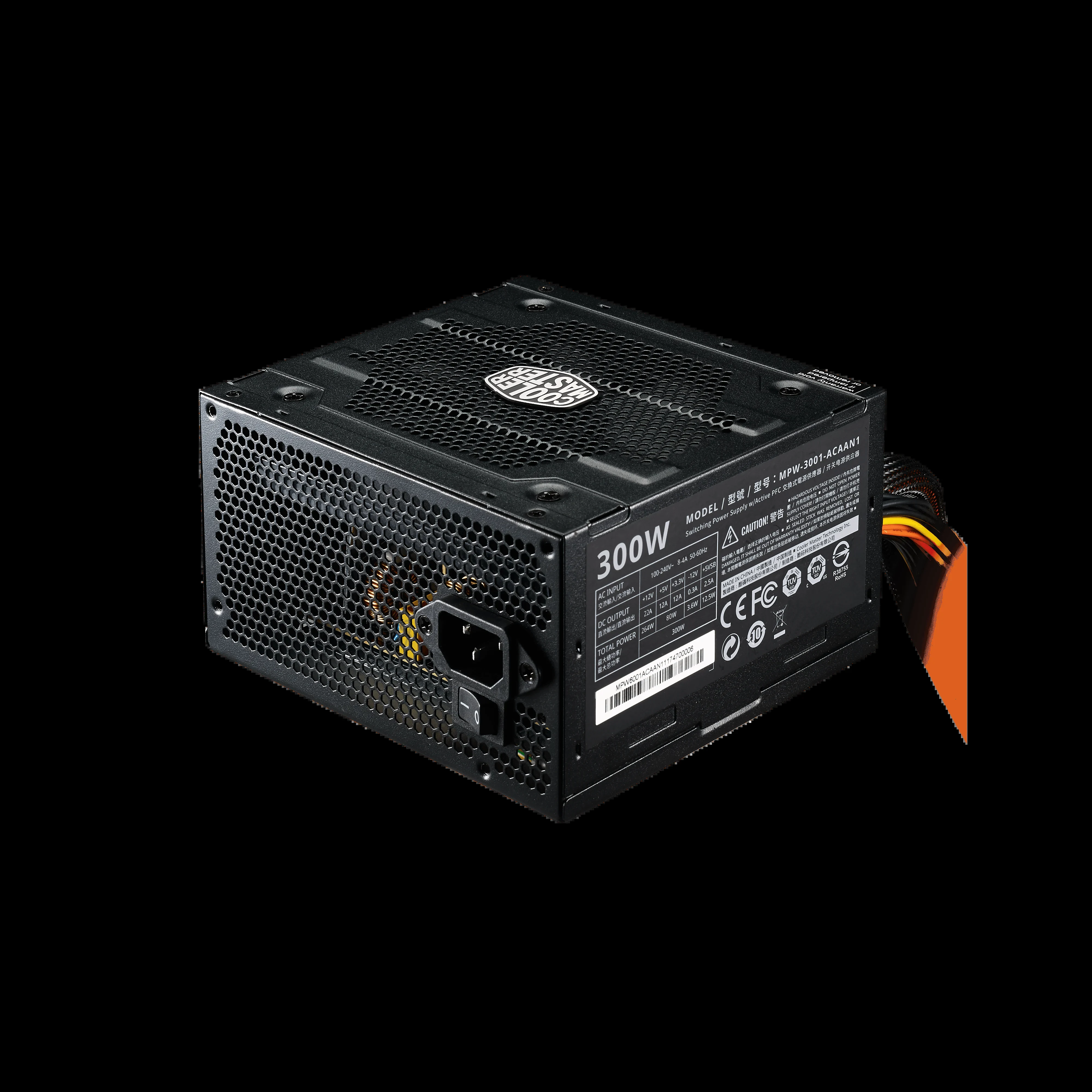 Nguồn PC Cooler Master Elite 300W V3 - 75% Efficiency - Non Modular - New