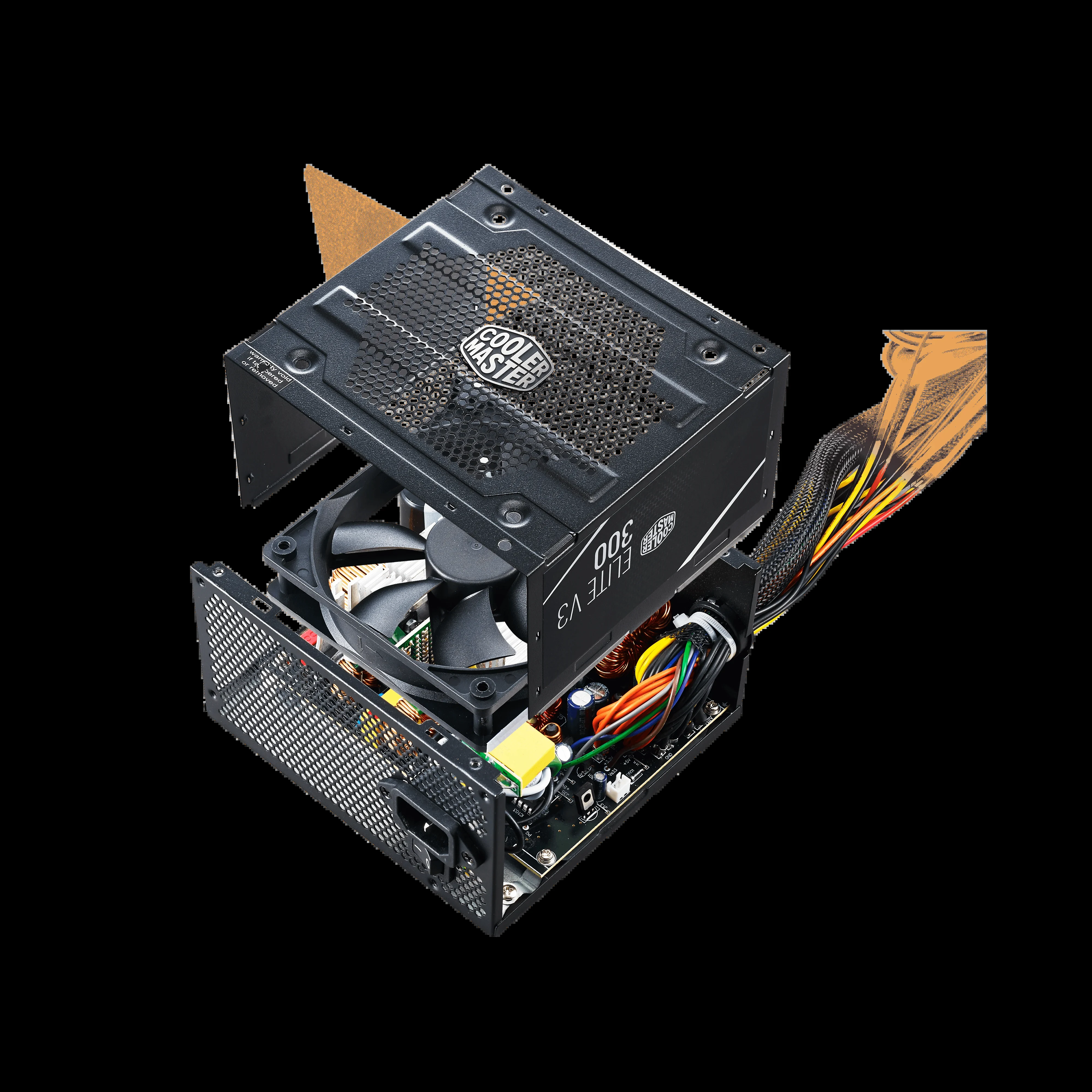 Nguồn PC Cooler Master Elite 300W V3 - 75% Efficiency - Non Modular - New