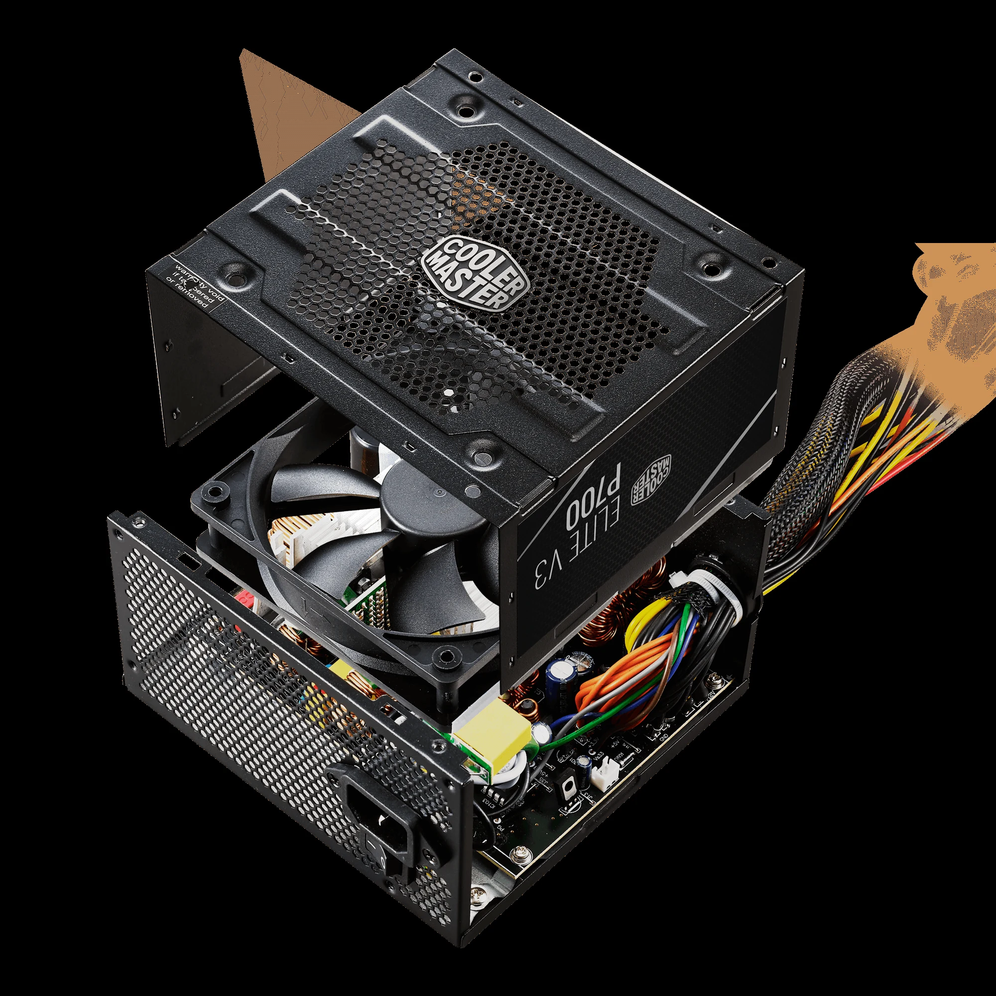 Nguồn PC Cooler Master Elite V3 700W - 80 Plus White - Non Modular - New