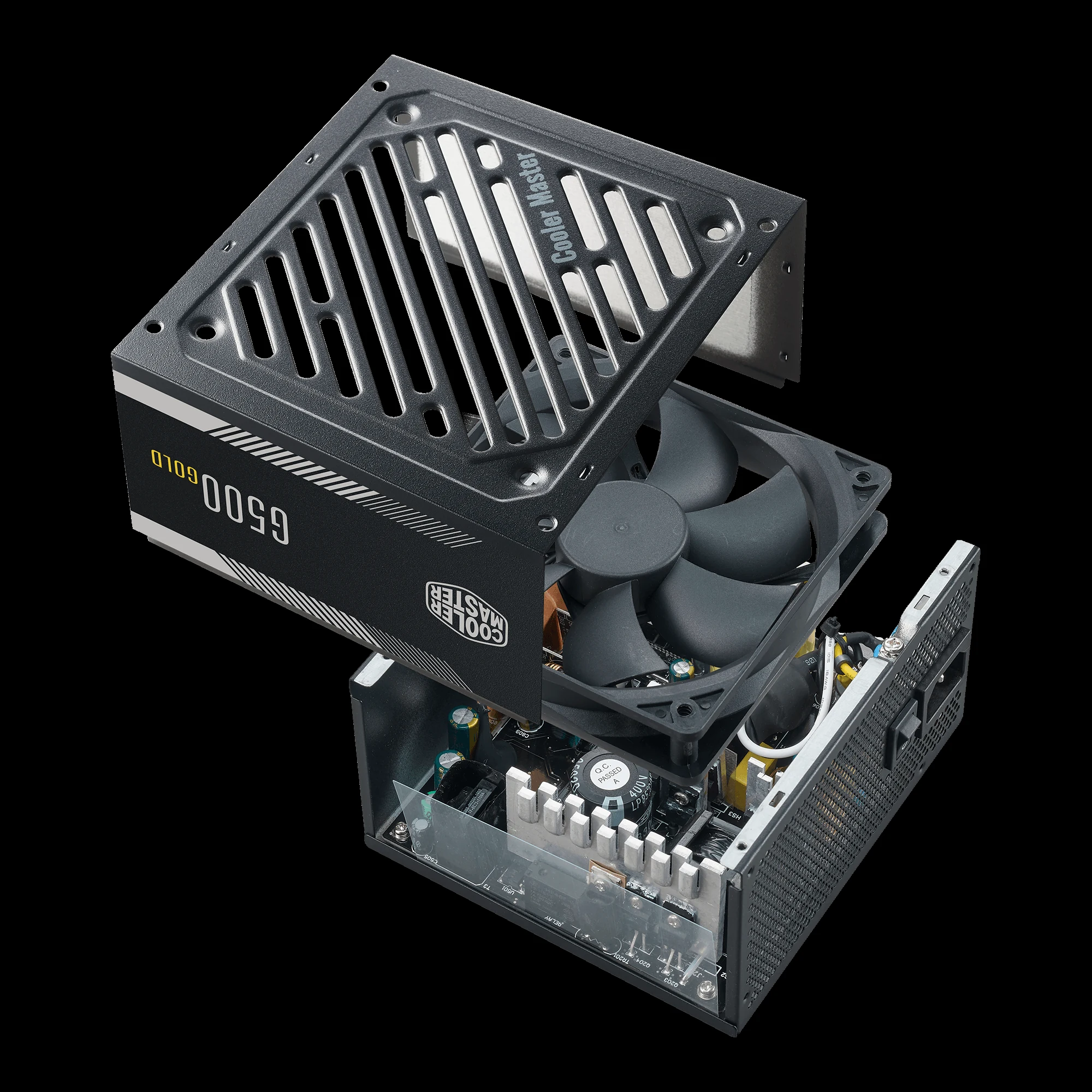 Nguồn PC Cooler Master G500 Gold - 80 Plus Gold - Non Modular - New