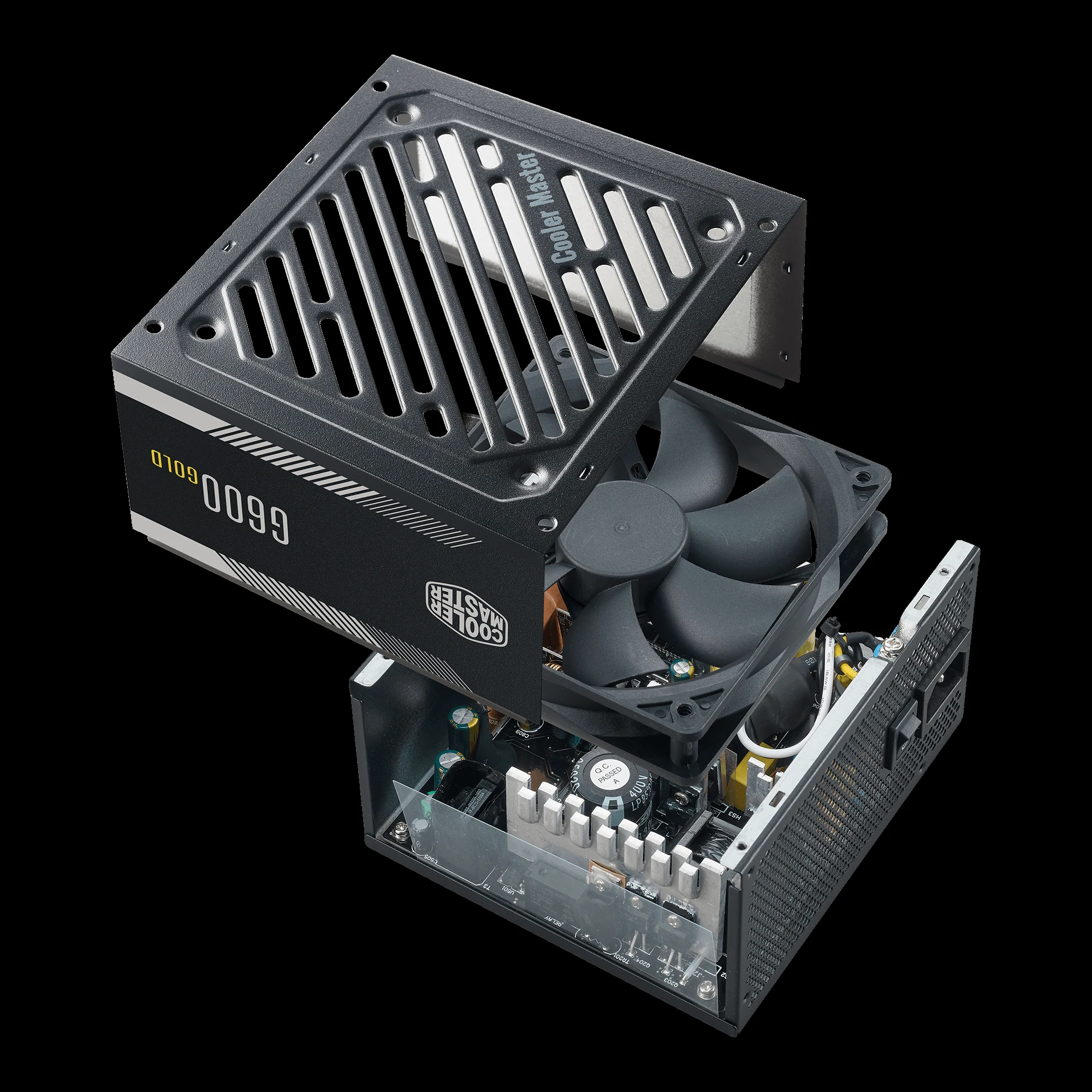 Nguồn PC Cooler Master G600 Gold - 80 Plus Gold - Non Modular - New