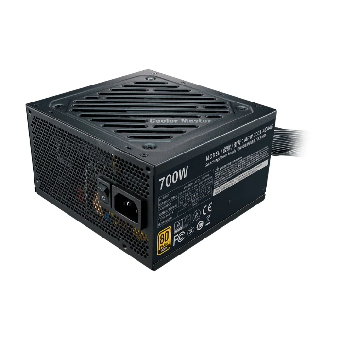 Nguồn PC Cooler Master G700 Gold - 80 Plus Gold - Non Modular - New