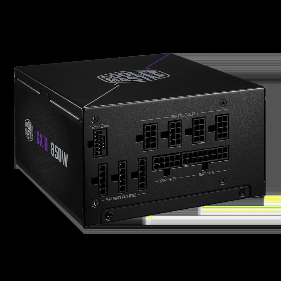 Nguồn PC Cooler Master GX II Gold 850W - 80 Plus Gold - Full Modular - New