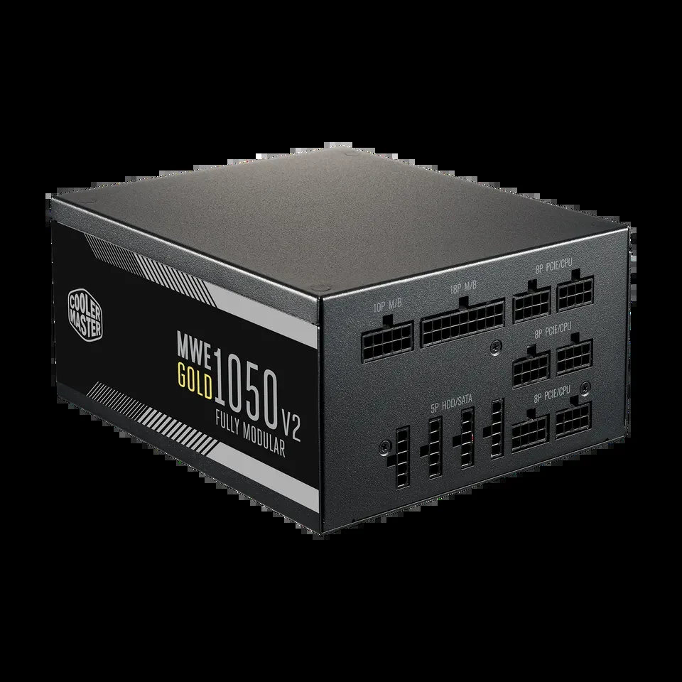 Nguồn PC Cooler Master MWE 1050 Gold V2 - 80 Plus Gold - Full Modular - New