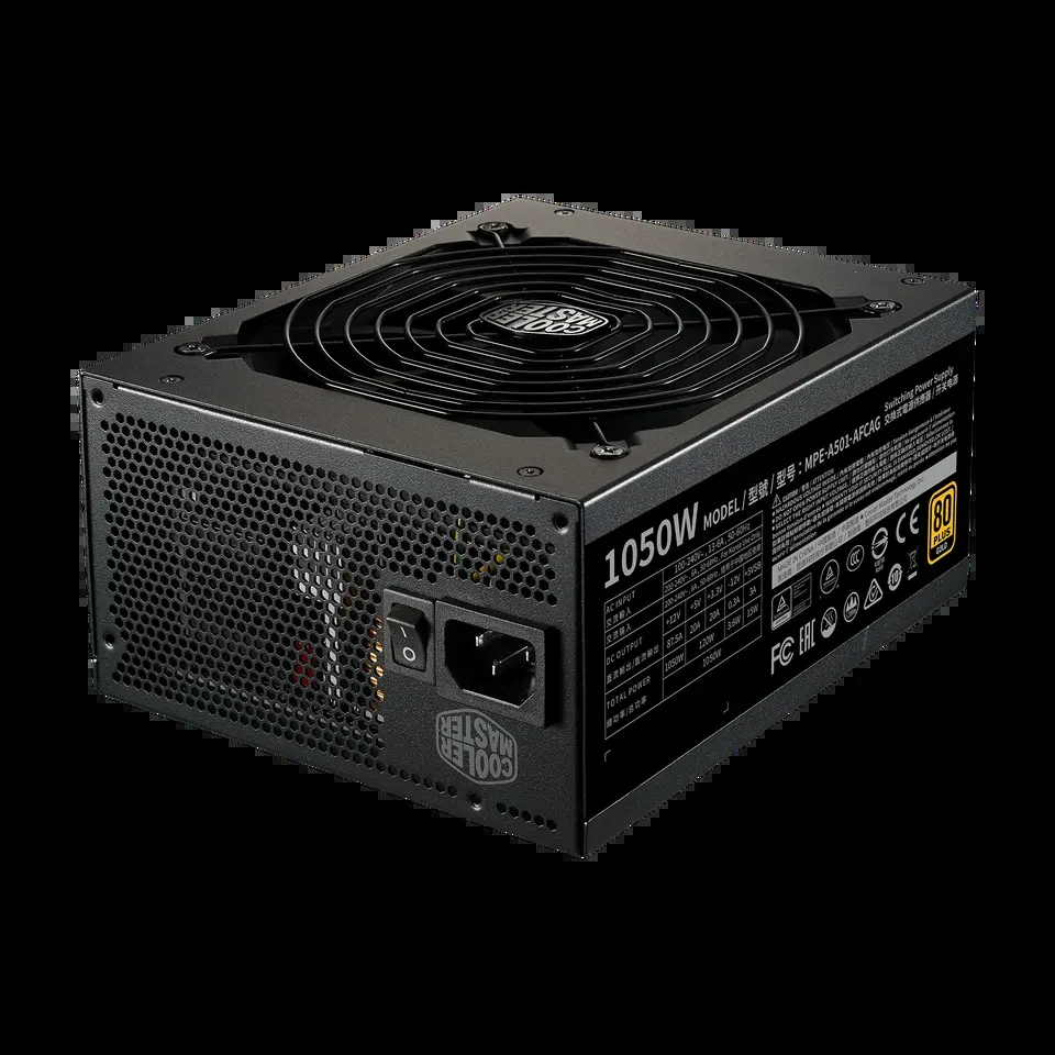 Nguồn PC Cooler Master MWE 1050 Gold V2 - 80 Plus Gold - Full Modular - New
