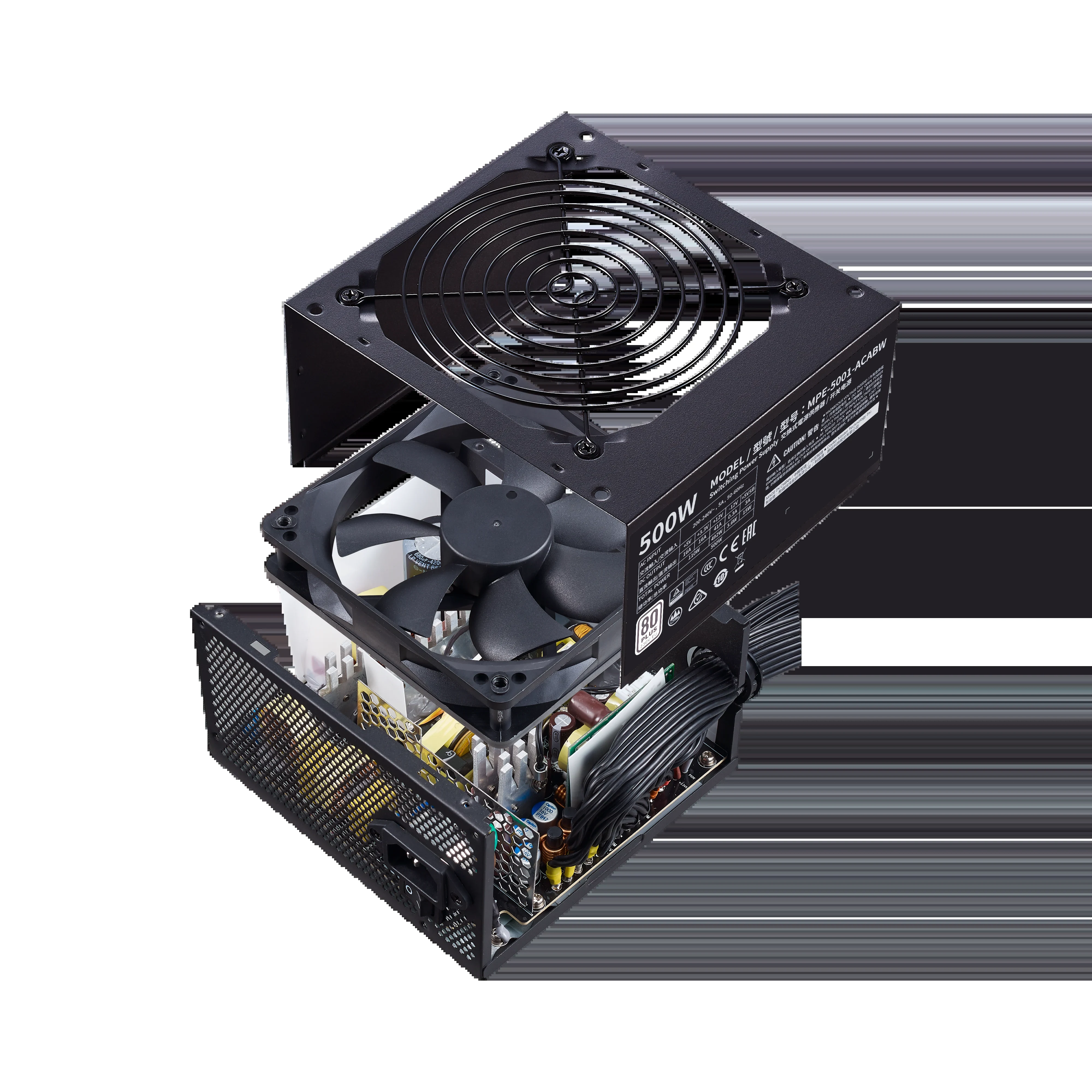 Nguồn PC Cooler Master MWE 500 White V2 - 80 Plus White - Non Modular - New