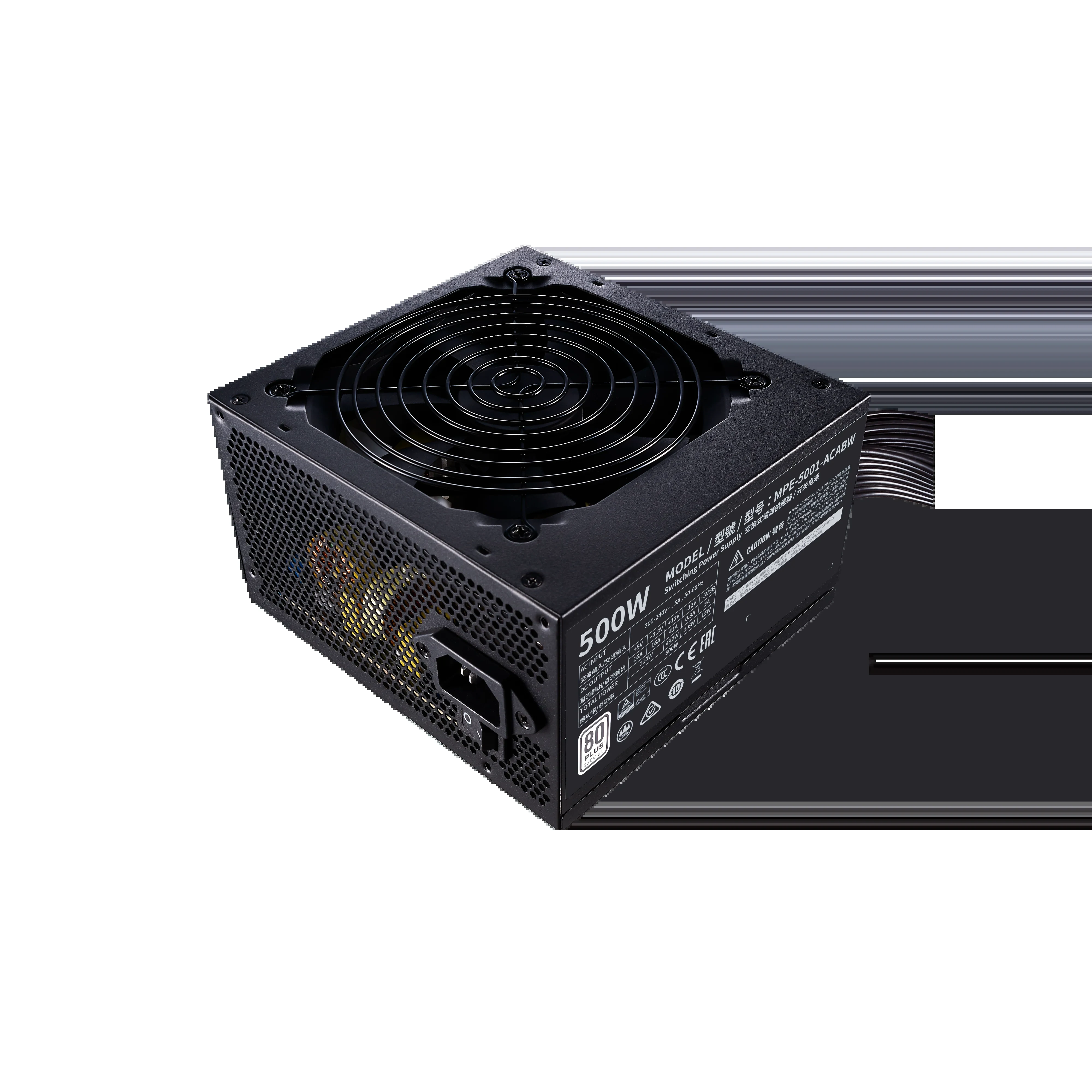 Nguồn PC Cooler Master MWE 500 White V2 - 80 Plus White - Non Modular - New