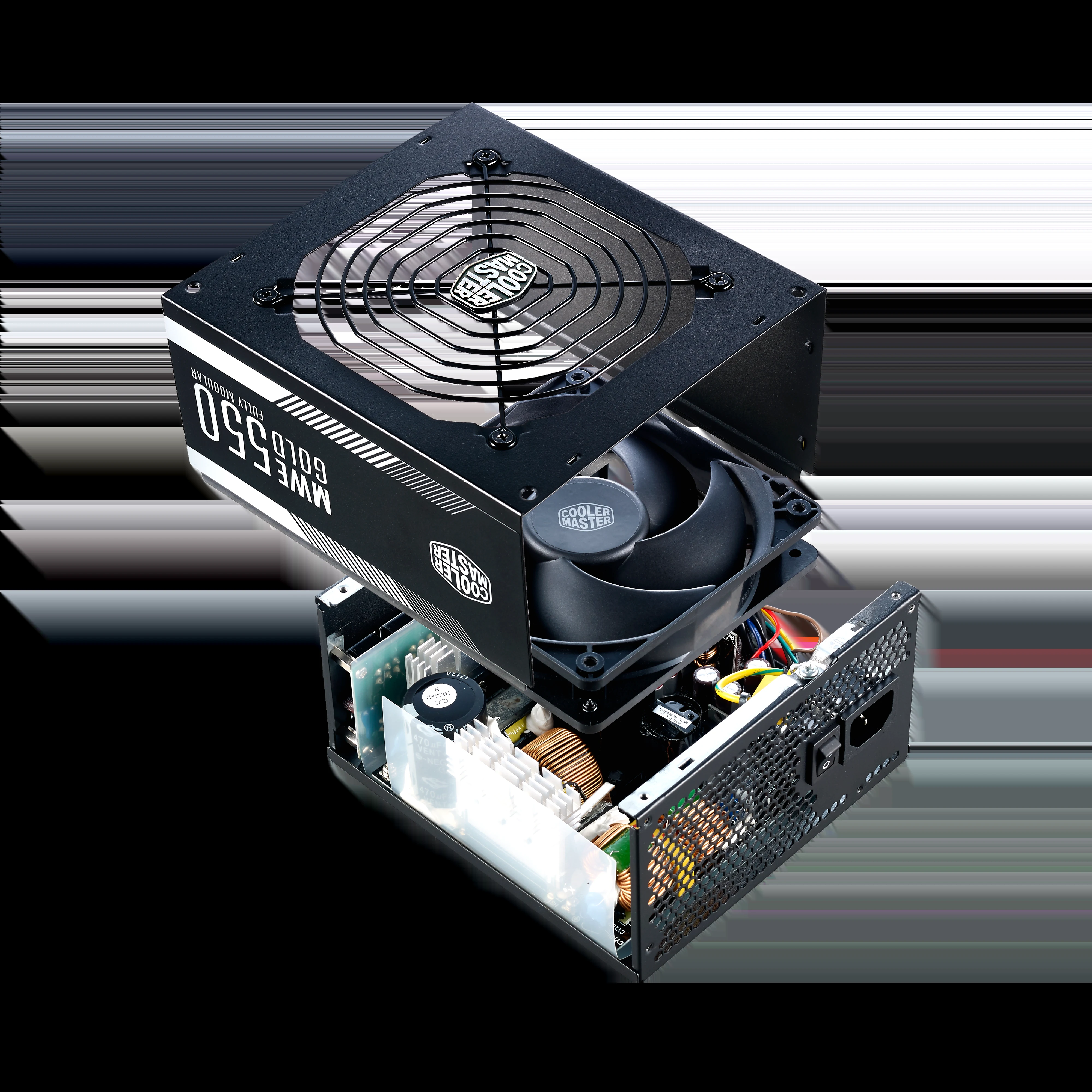 Nguồn PC Cooler Master MWE 550 Gold V2 - 80 Plus Gold - Full Modular - New
