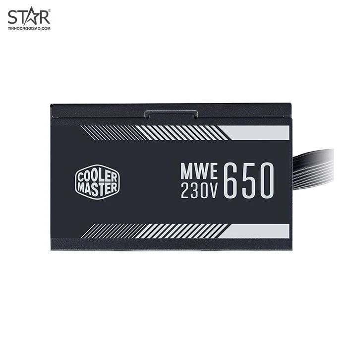 Nguồn PC Cooler Master MWE 650 White V2 - 80 Plus White - Non Modular - New