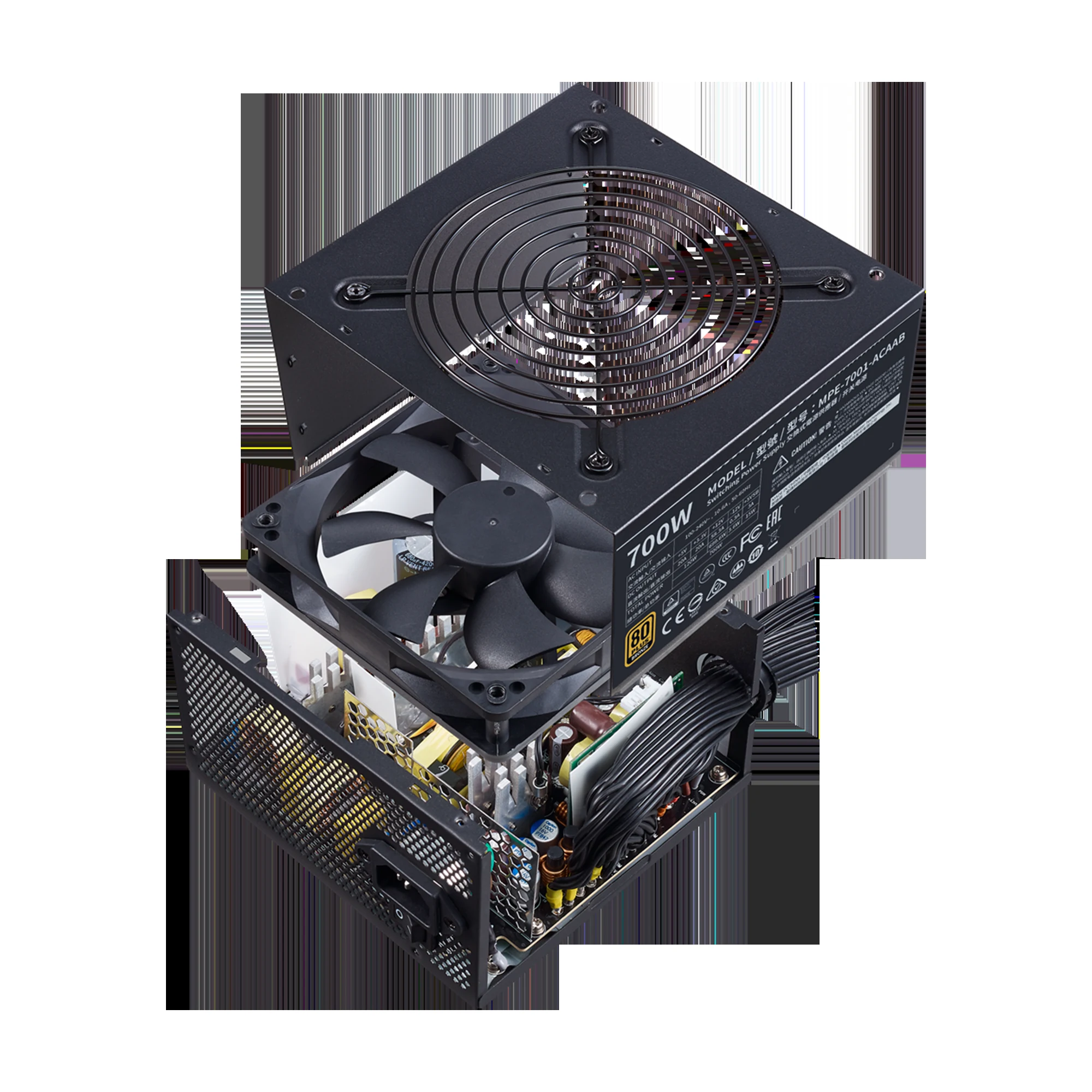 Nguồn PC Cooler Master MWE 700 Bronze V2 - 80 Plus Bronze - Non Modular - New