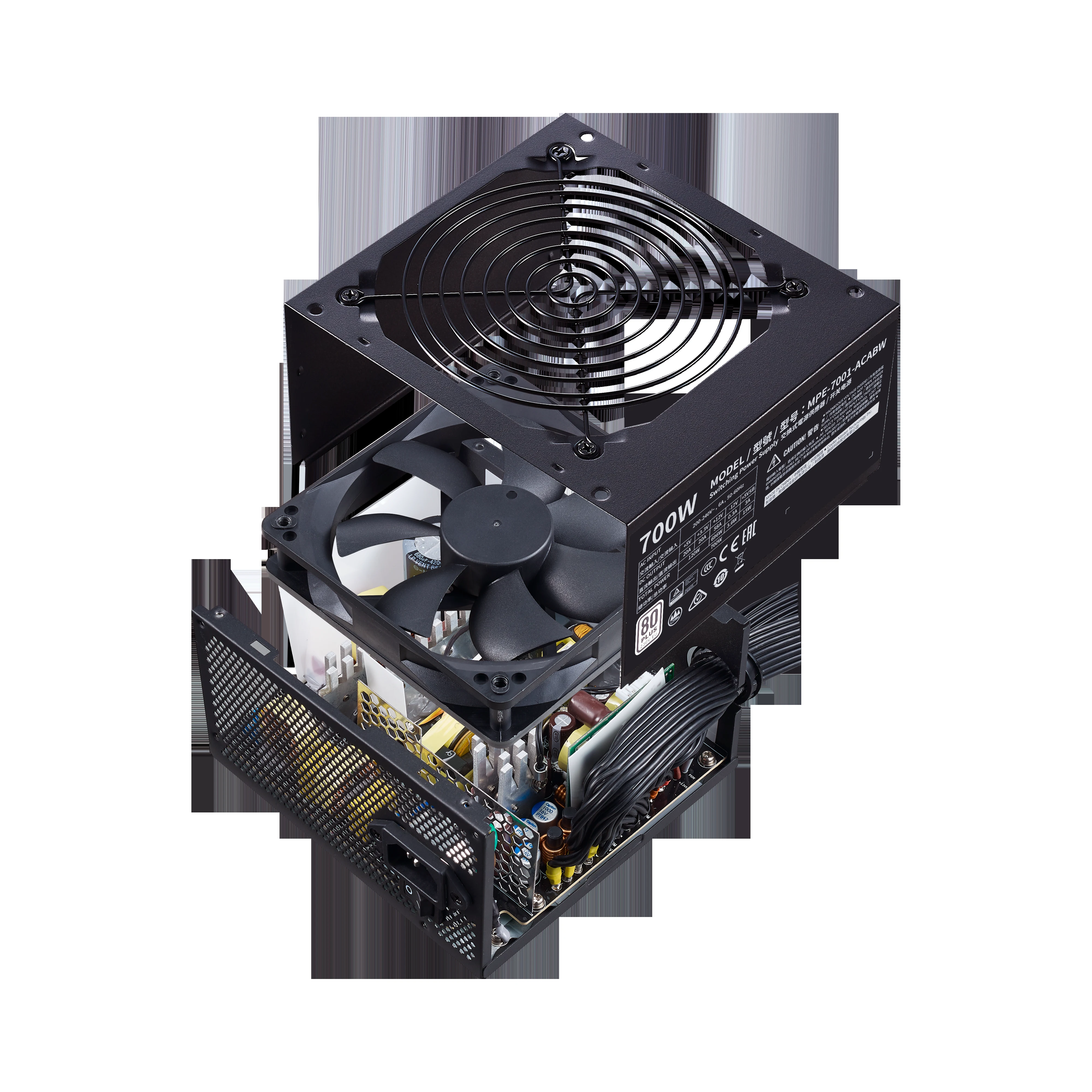 Nguồn PC Cooler Master MWE 700 White V2 - 80 Plus White - Non Modular - New