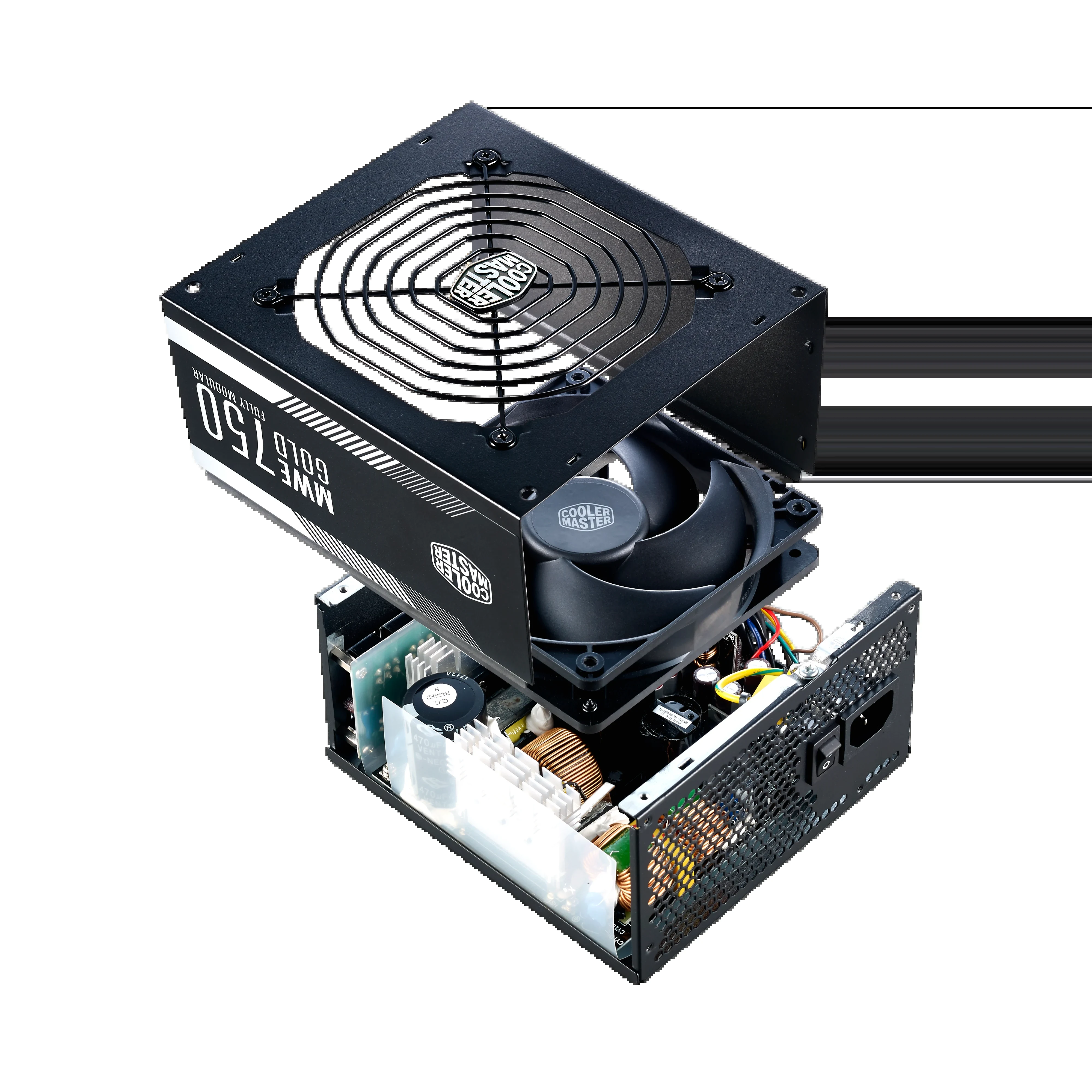 Nguồn PC Cooler Master MWE 750 Gold V2 ATX 3.0 - 80 Plus Gold - Full Modular - New