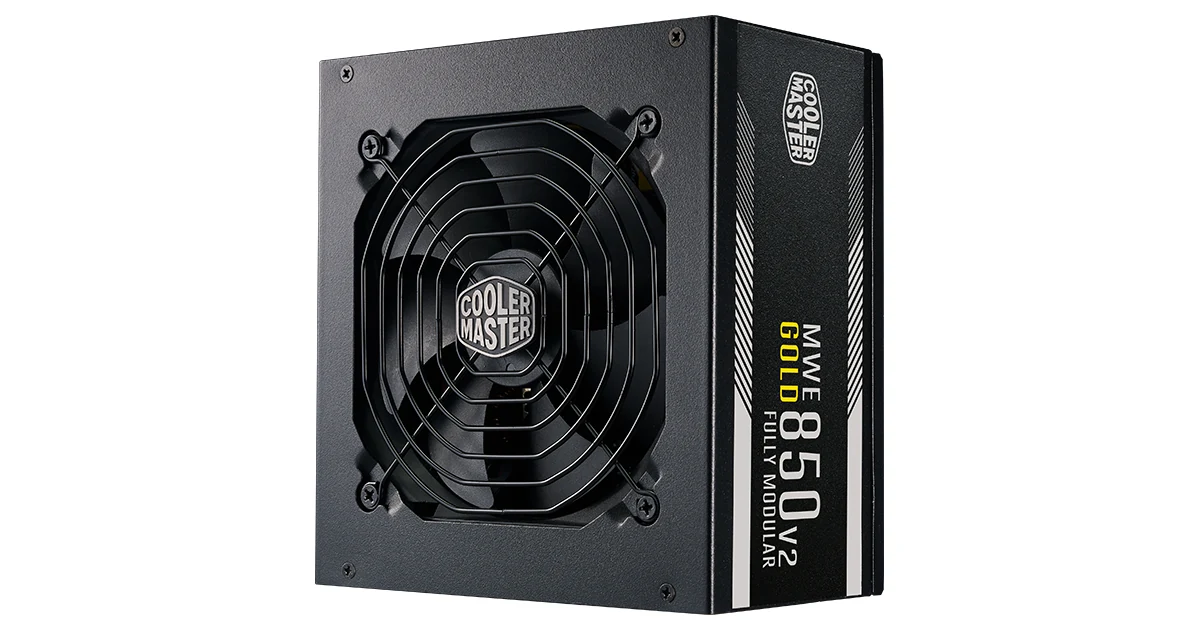 Nguồn PC Cooler Master MWE 850 Gold V2 ATX 3.0 - 80 Plus Gold - Full Modular - New