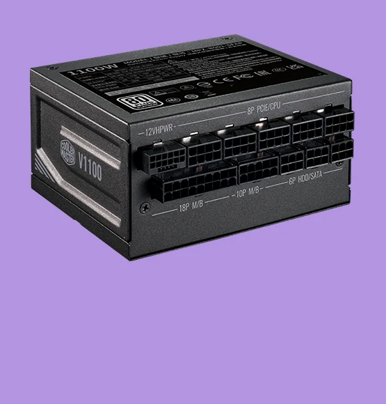 Nguồn PC Cooler Master V1100 SFX Platinum - 80 Plus Platinum - Full Modular - New