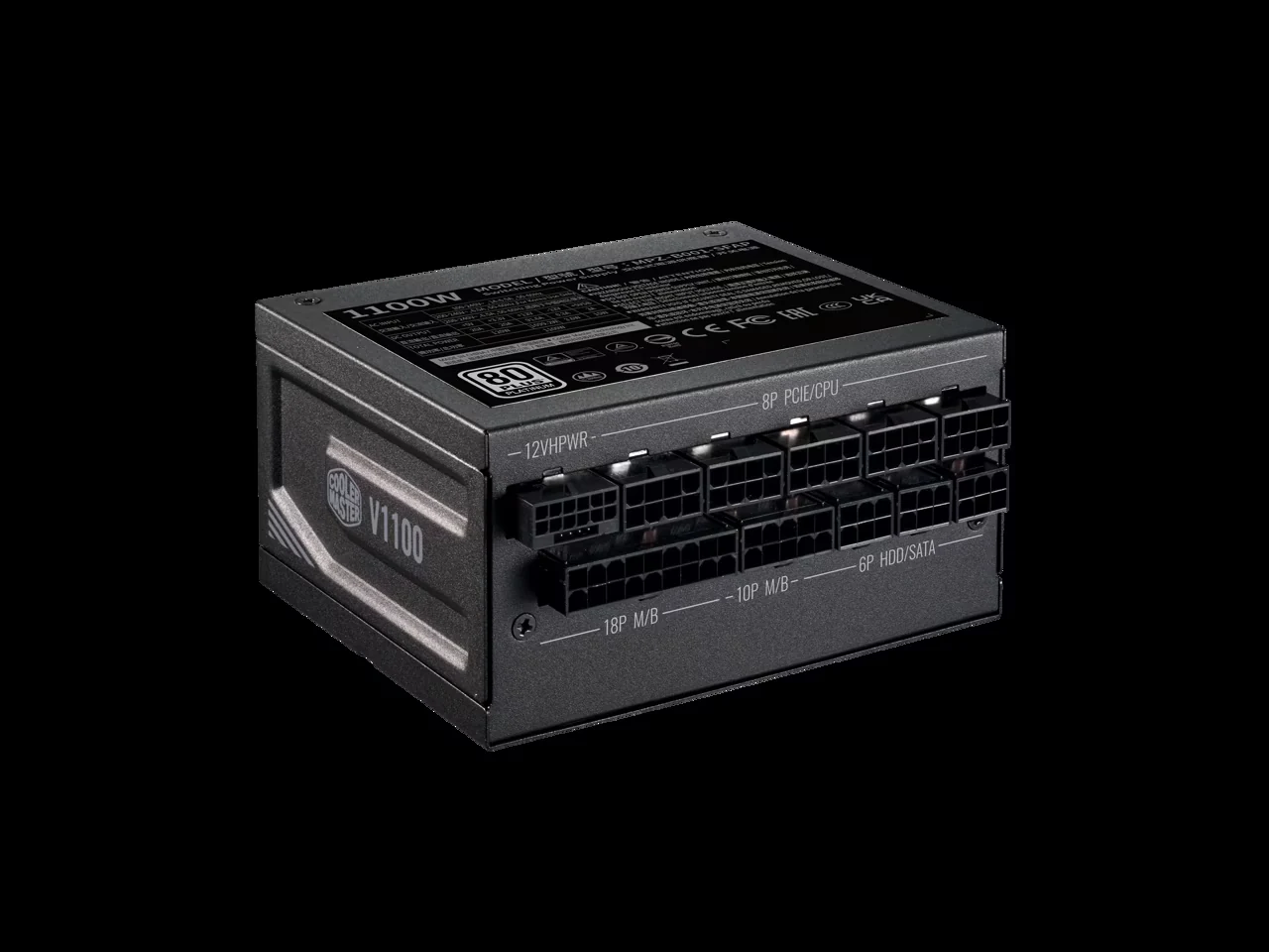 Nguồn PC Cooler Master V1100 SFX Platinum ATX 3.0 - 80 Plus Platinum - Full Modular - New