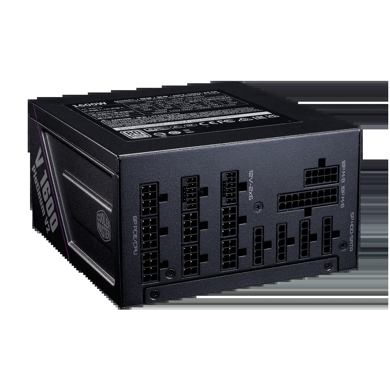 Nguồn PC Cooler Master V1600 Platinum - 80 Plus Platinum - Full Modular - New