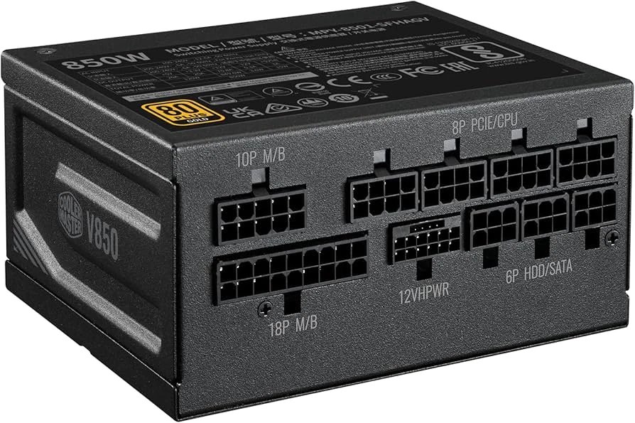 Nguồn PC Cooler Master V850 SFX Gold ATX 3.0 - 80 Plus Gold - Full Modular - New