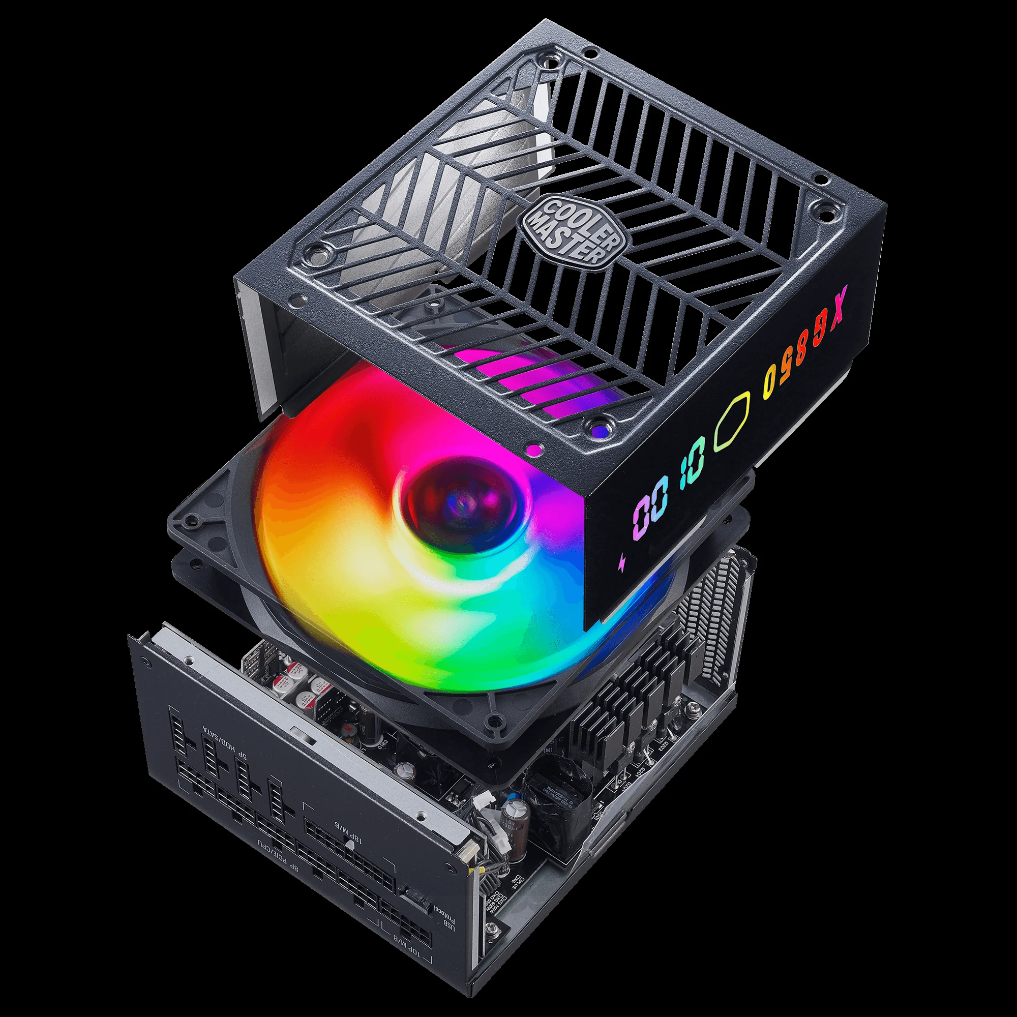 Nguồn PC Cooler Master XG850 Plus Platinum - 80 Plus Platinum - Full Modular - New