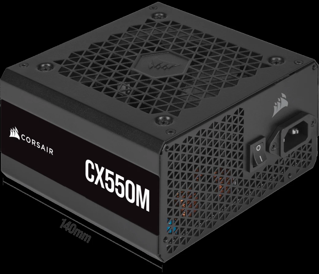Nguồn PC Corsair CX450M - 80 Plus Bronze - Semi Modular - New
