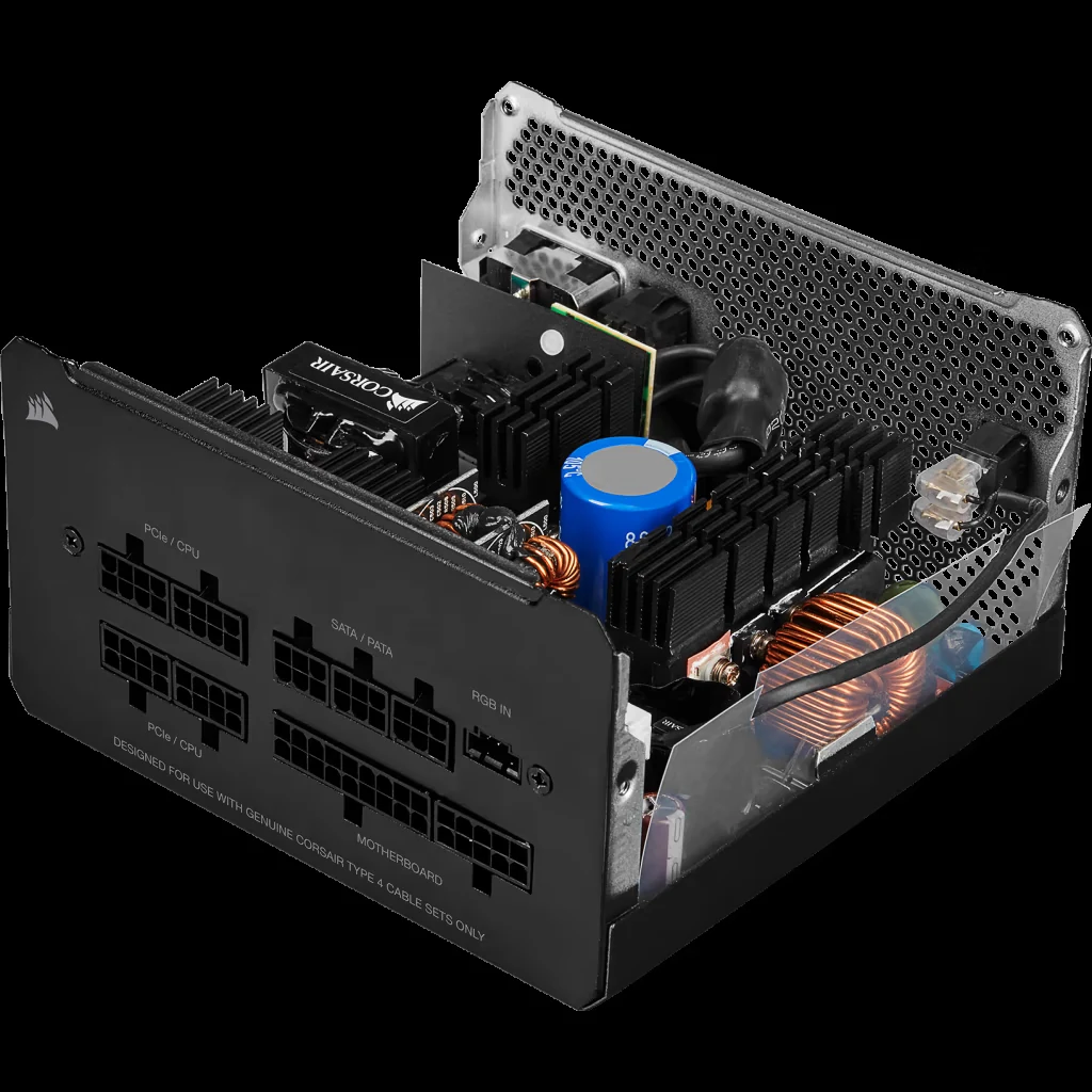 Nguồn PC Corsair CX750F RGB - 80 Plus Bronze - Full Modular - New