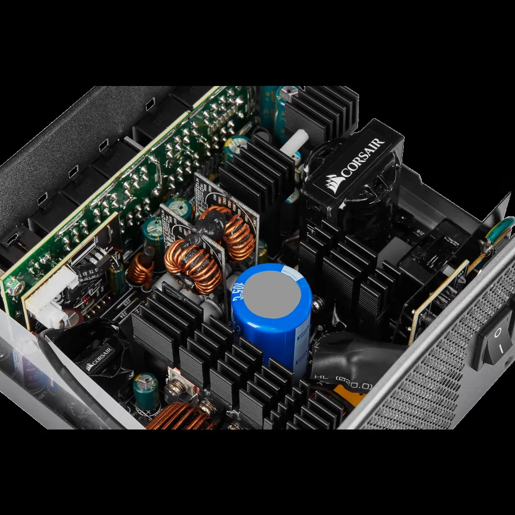 Nguồn PC Corsair CX750F RGB - 80 Plus Bronze - Full Modular - New